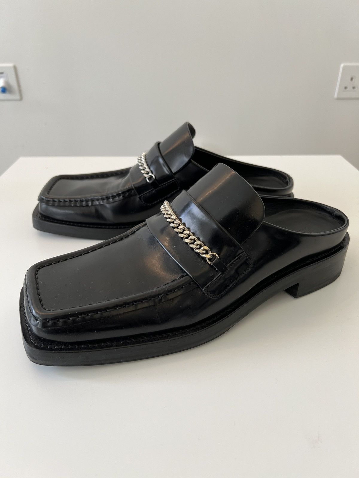 Martine Rose Square Toe Loafers | Grailed