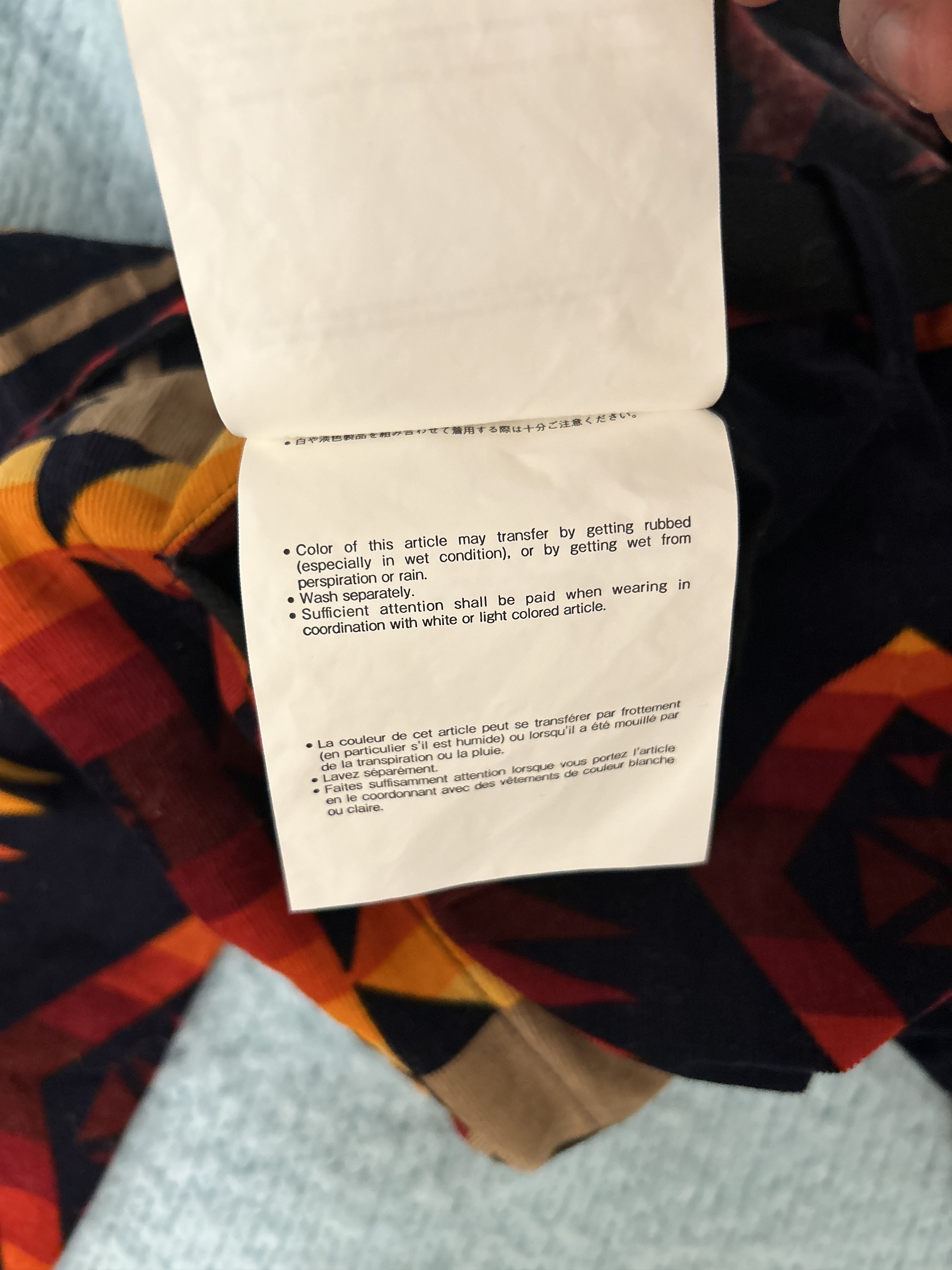 Pendleton × Sacai Sacai Pendleton corduroy pants navajo size 2 Size US 30 / EU 46 - 10 Thumbnail