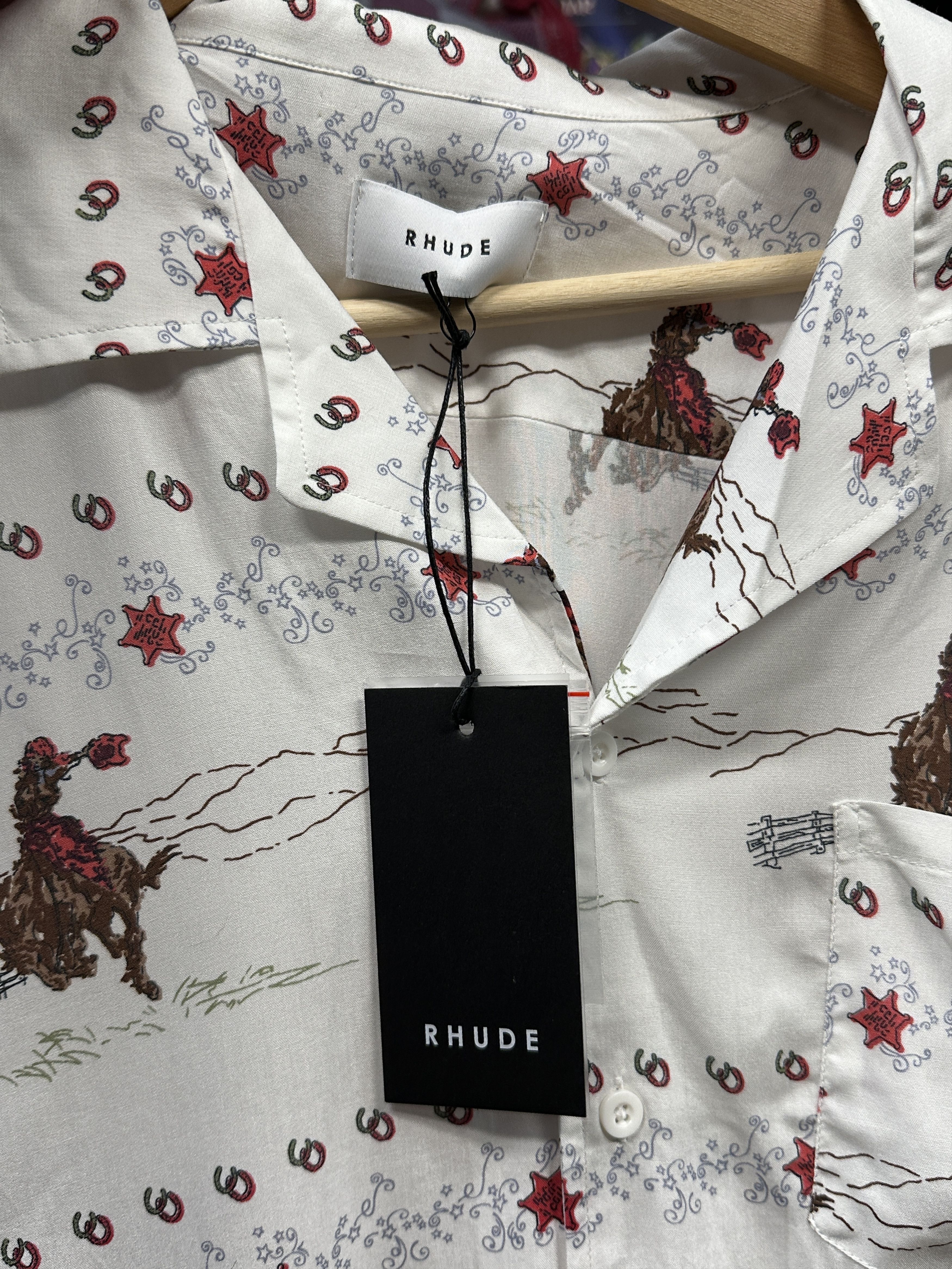 Rhude Rhude Western Cowboy Rodeo Camp Shirt Size US M / EU 48-50 / 2 - 3 Thumbnail
