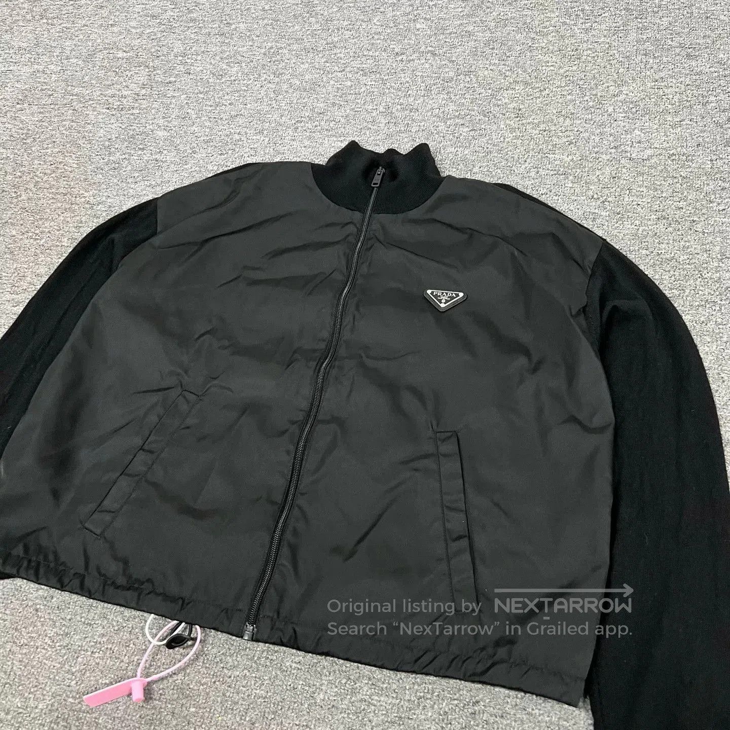 Prada PRADA Metal Triangle Knit Nylon Jacket. Size US M / EU 48-50 / 2 - 4 Thumbnail