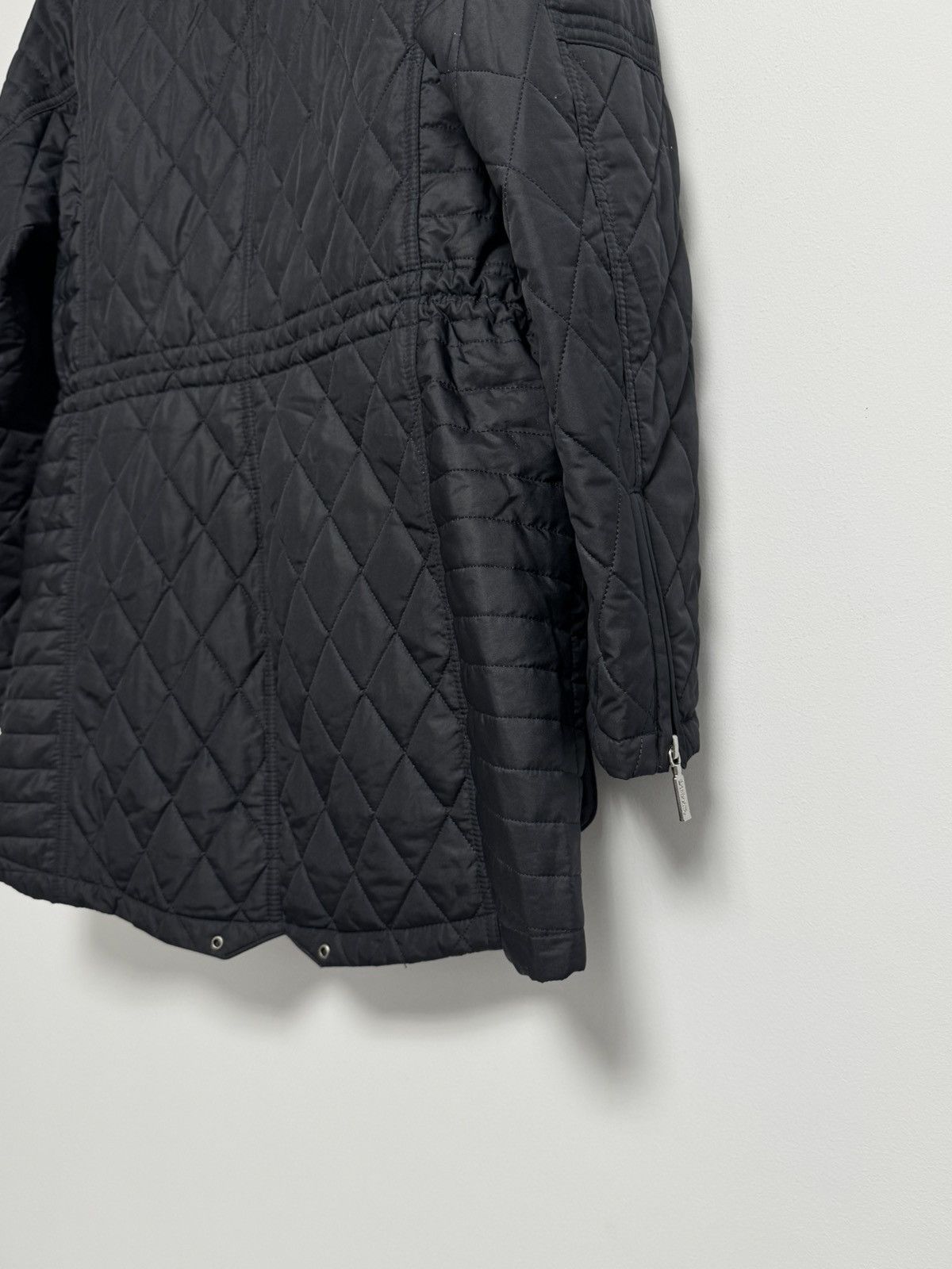 Barbour Barbour B.INTL Quilt Long Sleeve Jacket Hooded Fur Trim Wom Size L / US 10 / IT 46 - 18 Thumbnail