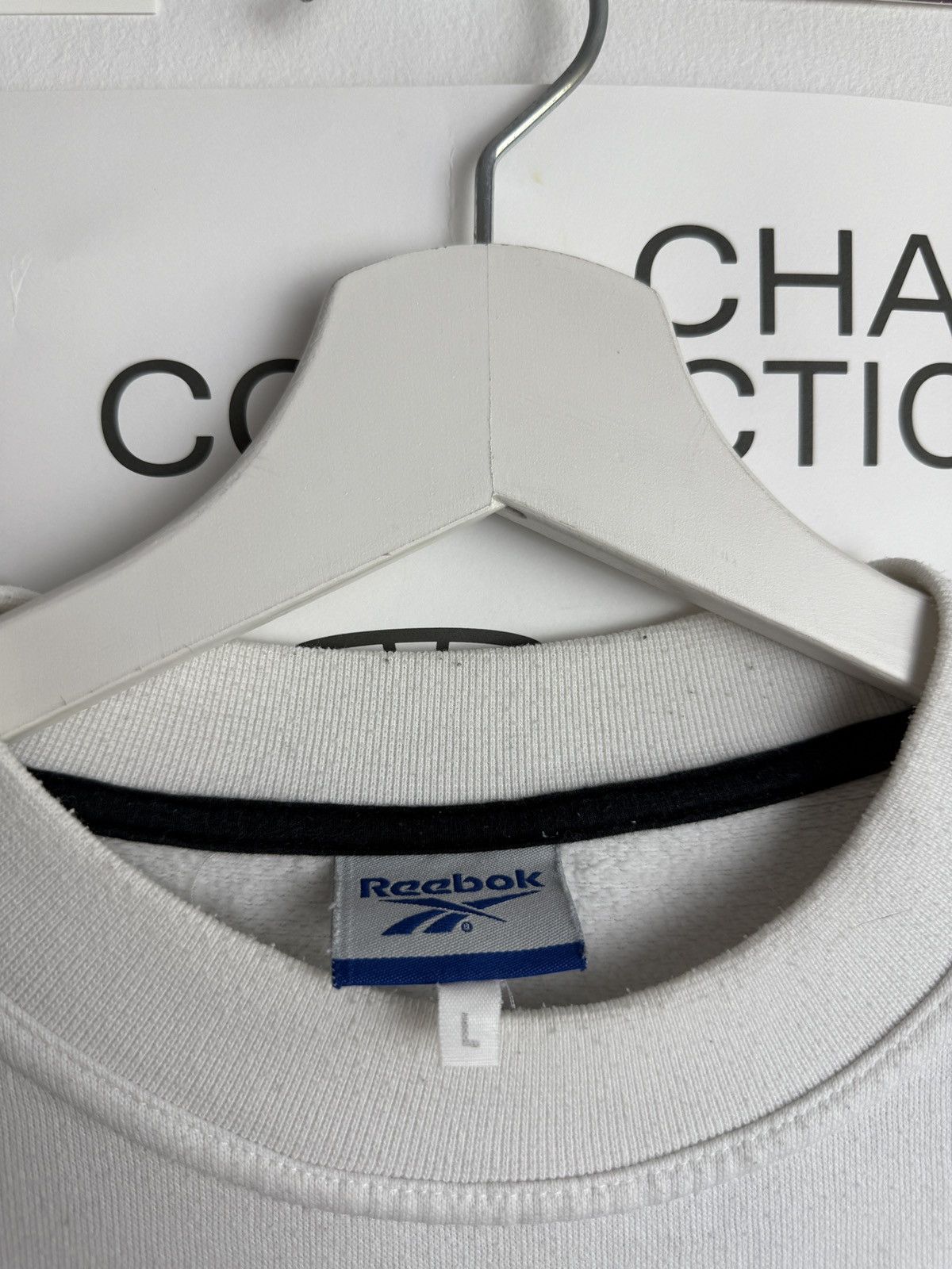 Reebok × Vintage Vintage 90s Reebok big logo baggy sweatshirt L skate hiphop Size US L / EU 52-54 / 3 - 4 Thumbnail