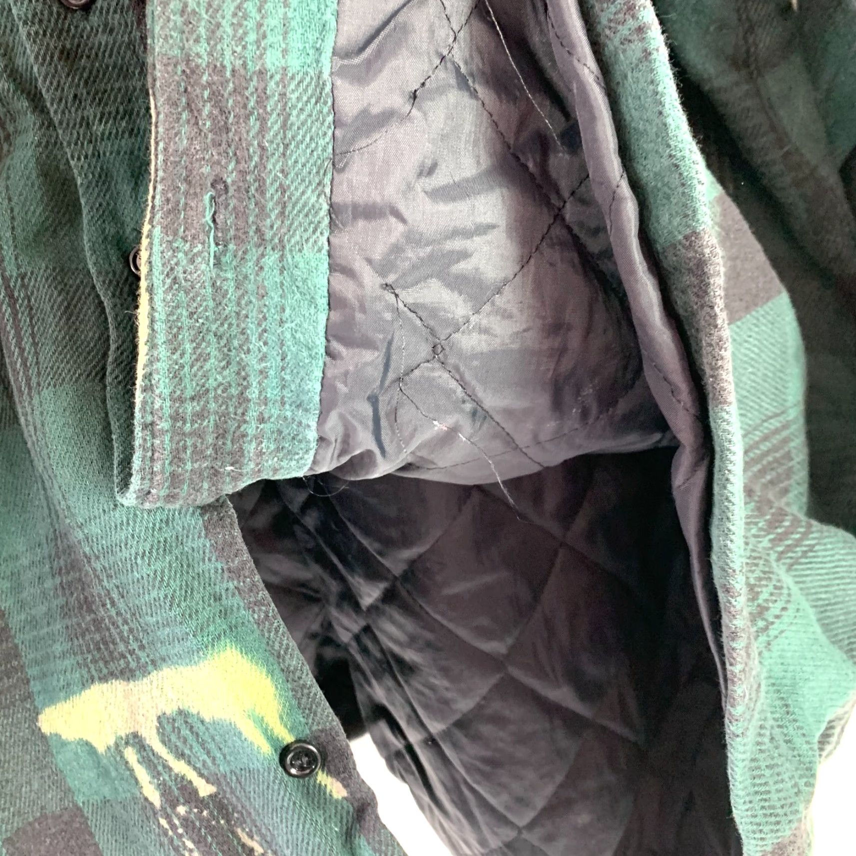 Thrasher VINTAGE OshKosh Green Flannel Shirt XL Western 1980s Grunge Long Sleeve Size XL Mens/Womens Size US XL / EU 56 / 4 - 5 Thumbnail