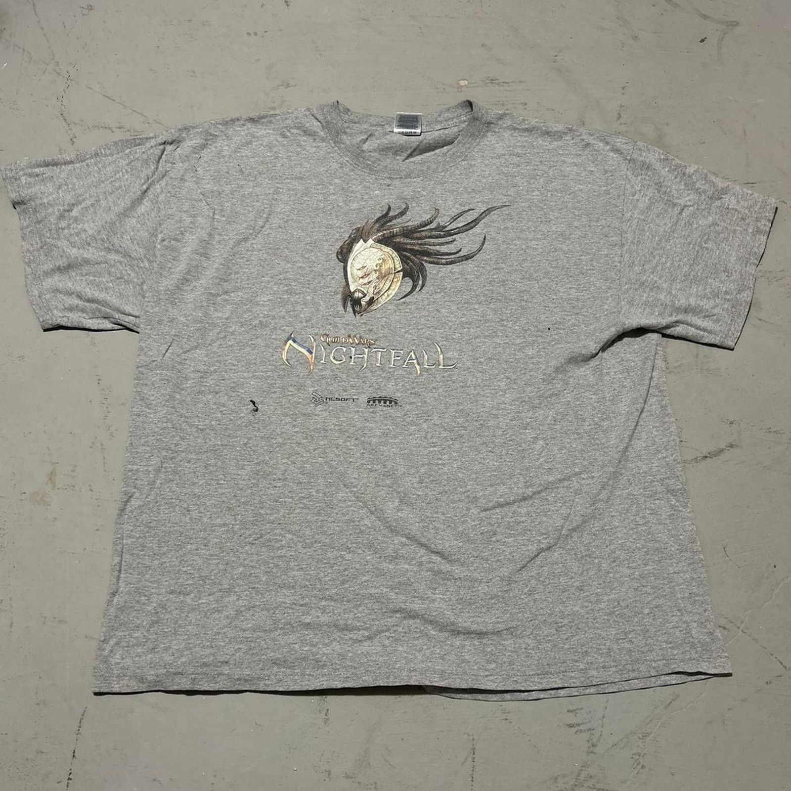 Delta **Grey Nightfall Guild Wars Promo T-Shirt - Delta Tag Size US XL / EU 56 / 4 - 1 Thumbnail