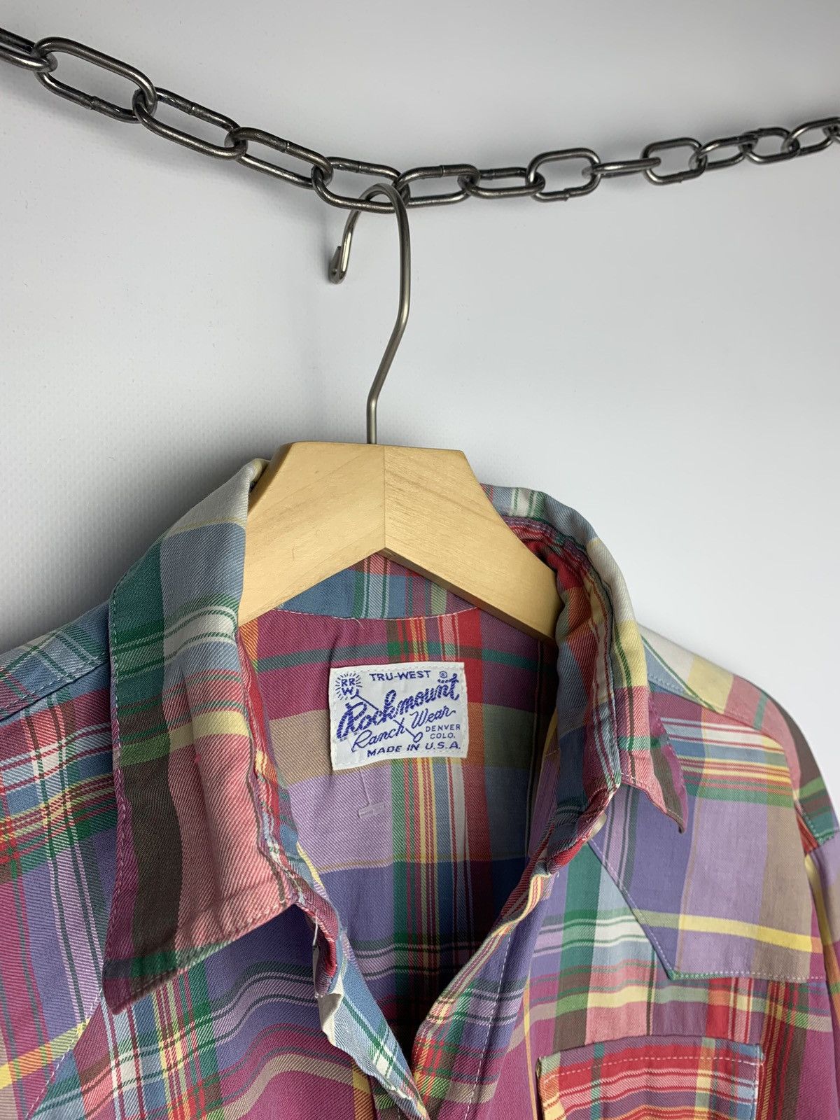Rockmount Ranch Wear Vintage Rockmount Ranch Wear Plaid Western Shirt Buttons USA Size US M / EU 48-50 / 2 - 5 Thumbnail