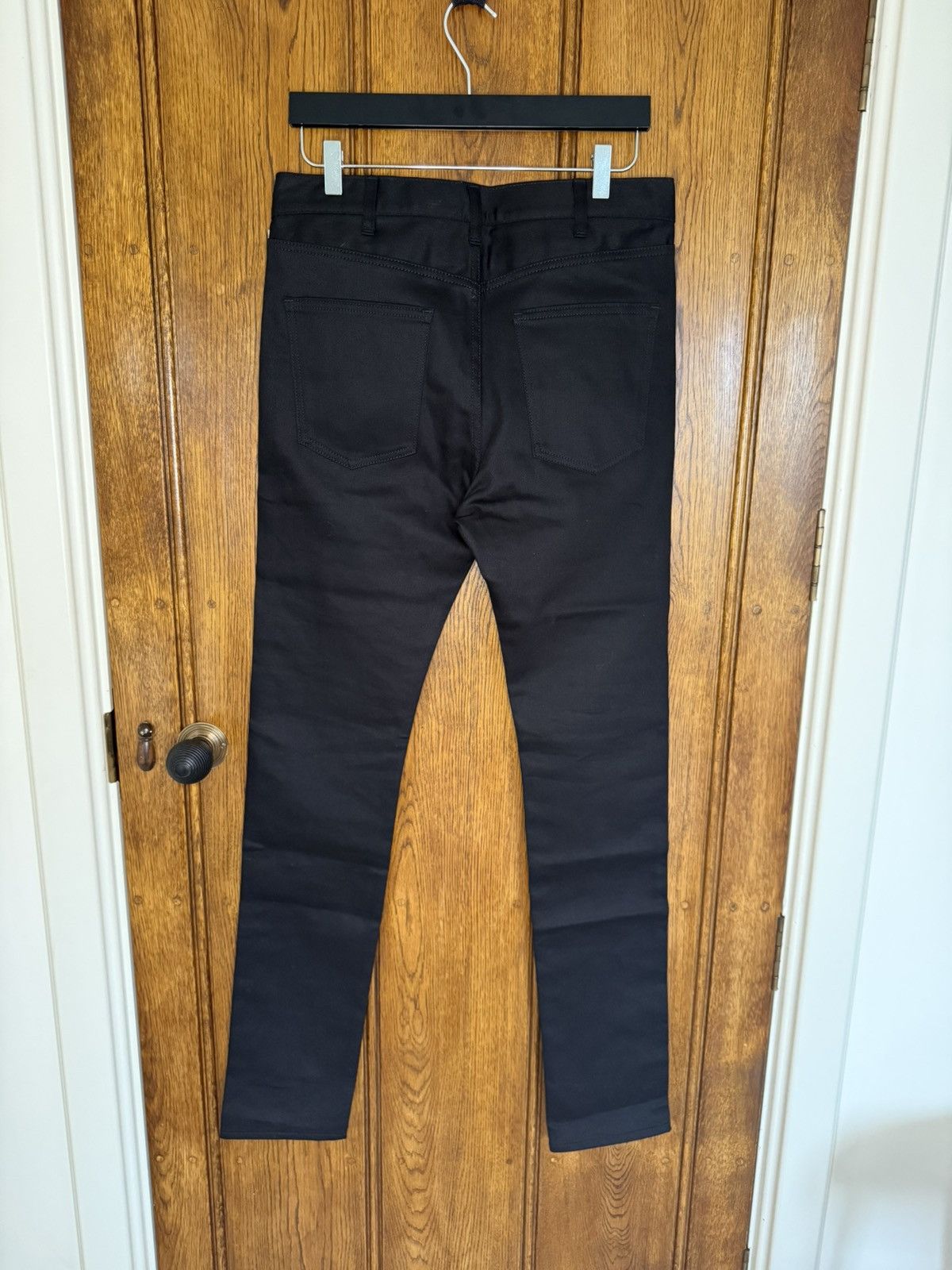 Celine $990 FW23 Celine Wiltern pure black skinny jeans Hedi 30 Size US 30 / EU 46 - 14 Thumbnail