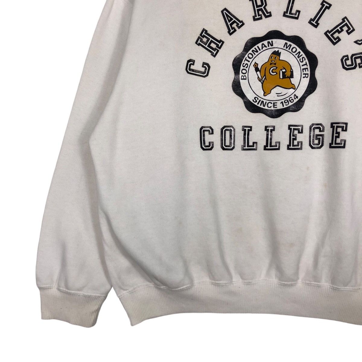Japanese Brand × Vintage Charlie College Vintage Sweatshirt 90s Rare Large Size Size US L / EU 52-54 / 3 - 3 Thumbnail