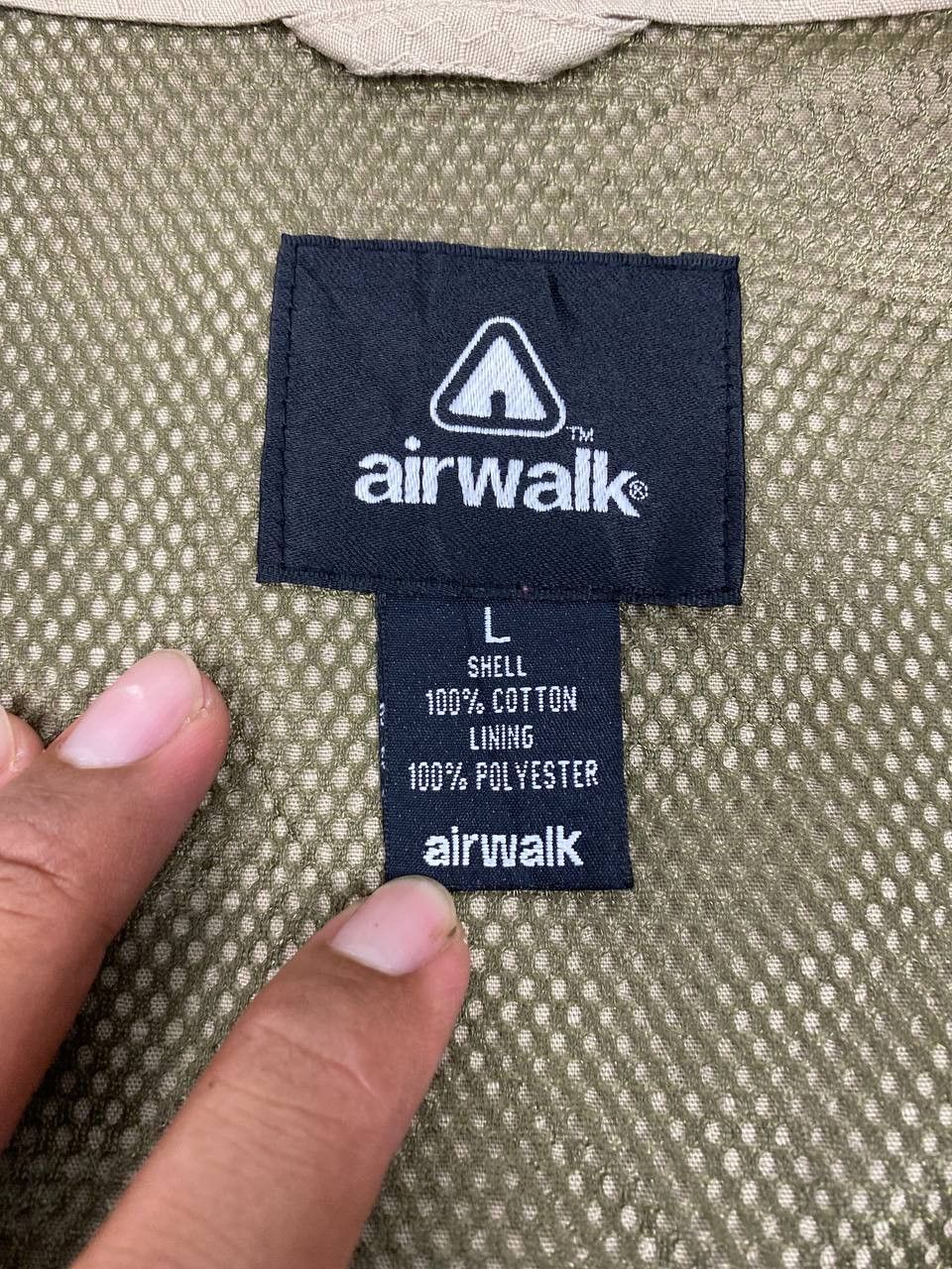 Airwalk airwalk short sleeves jacket honeycomb design Size US L / EU 52-54 / 3 - 7 Thumbnail