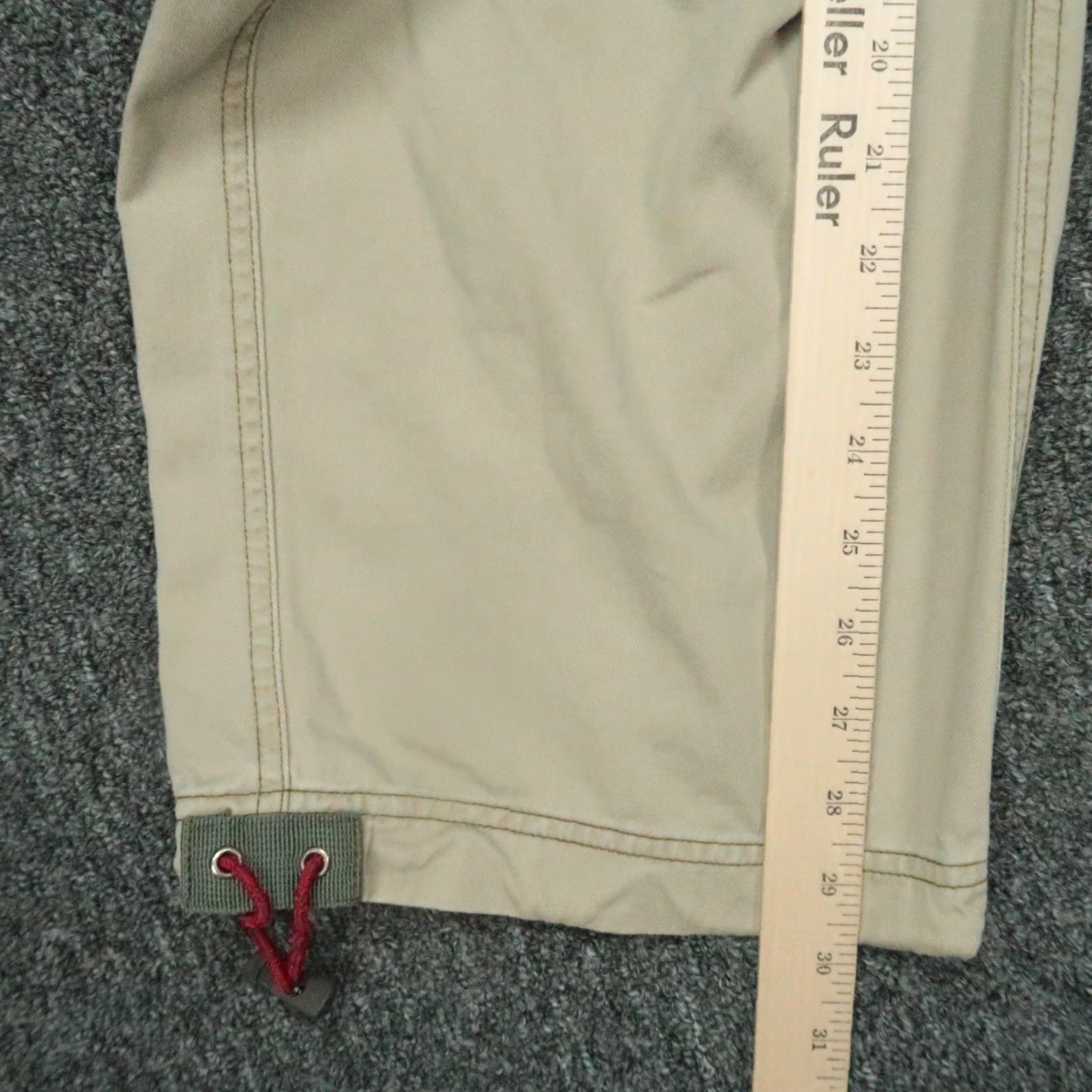Abercrombie & Fitch VINTAGE Abercrombie & Fitch Pants Men Small Khaki Cargo Paratrooper Utiilty T-2083 Size US 29 - 7 Thumbnail
