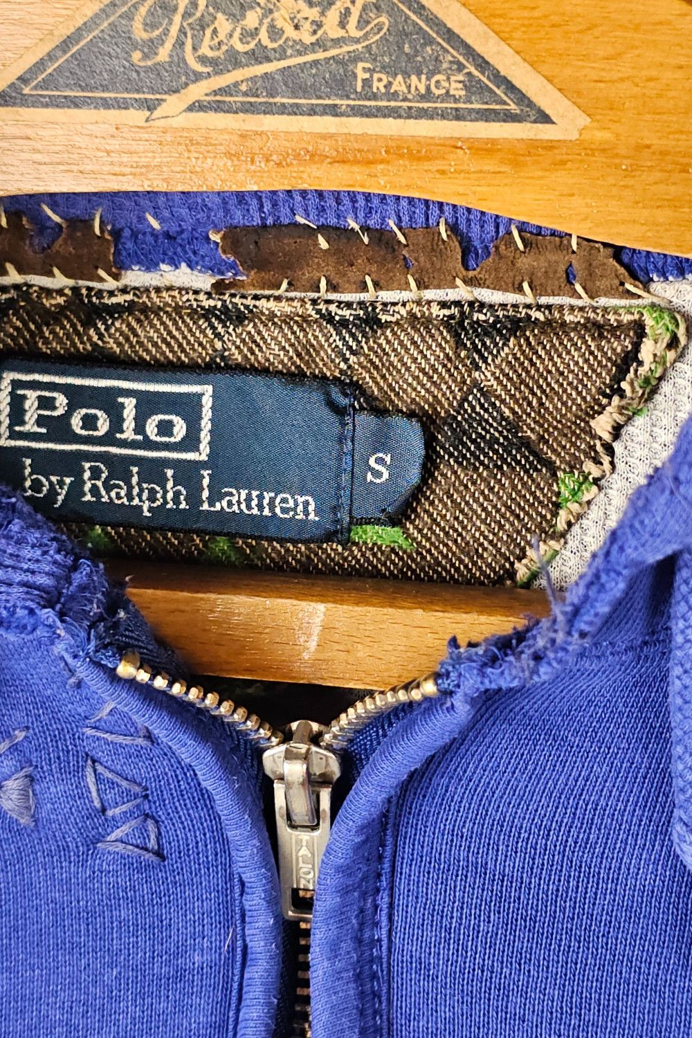 Polo Ralph Lauren 2006 PRL“Big Pony” Thermal-Lined Zip Hoodie - Royal Blue - S Size US S / EU 44-46 / 1 - 5 Thumbnail