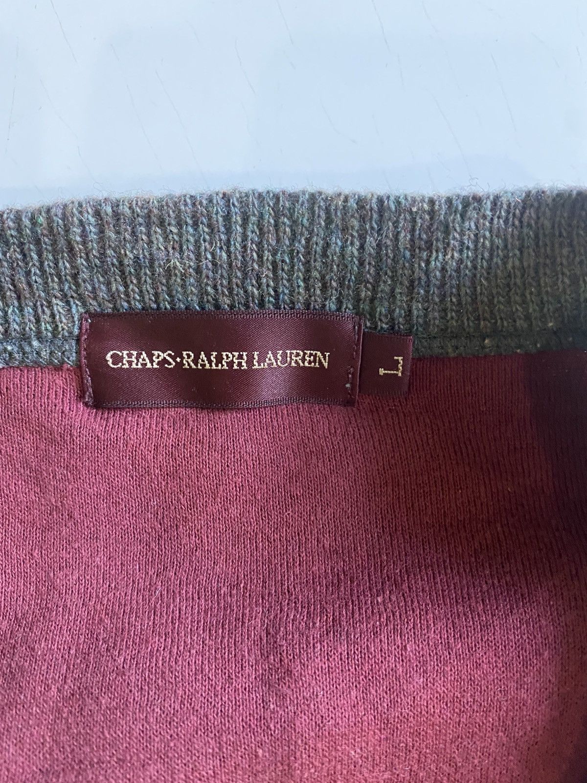 Chaps × Ralph Lauren Vintage Chaps by Ralph lauren cardigan dogs Size US L / EU 52-54 / 3 - 8 Thumbnail