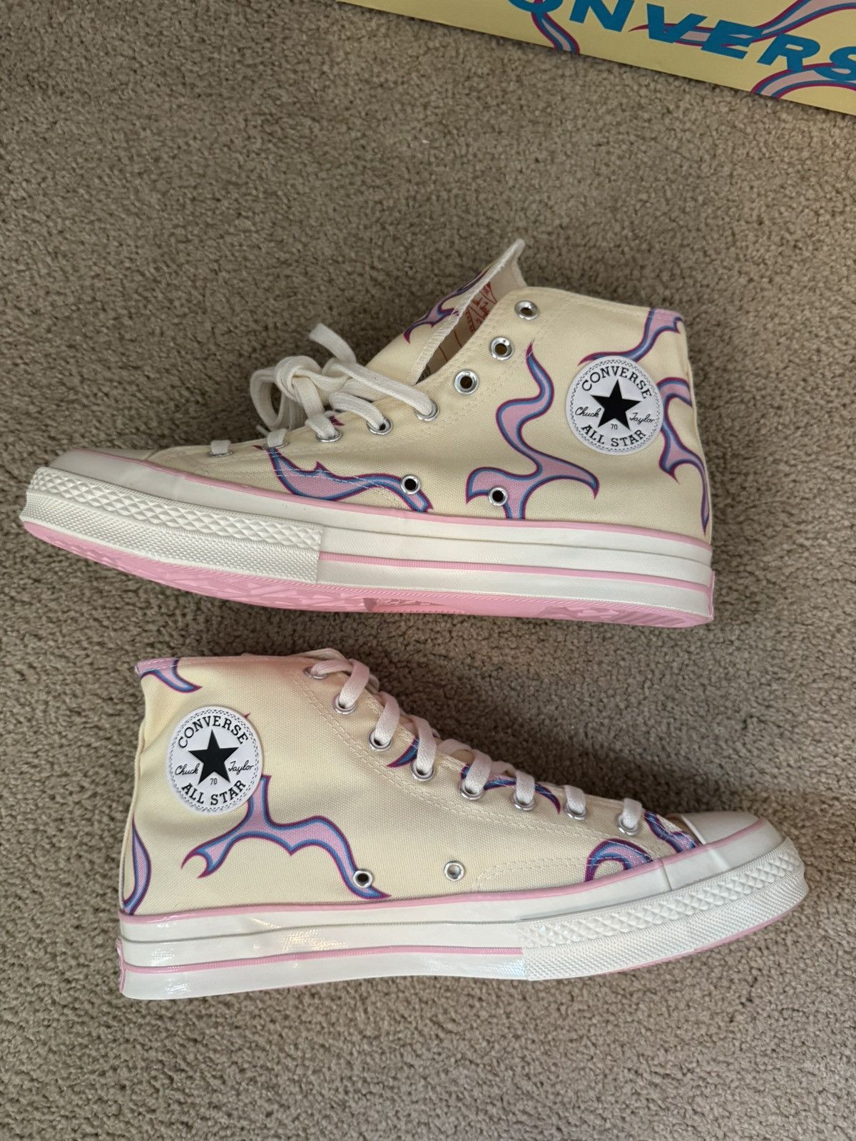Converse × Tyler The Creator Golf Le Fleur x Chuck 70 High Flame Size US 10.5 / EU 43-44 - 2 Thumbnail