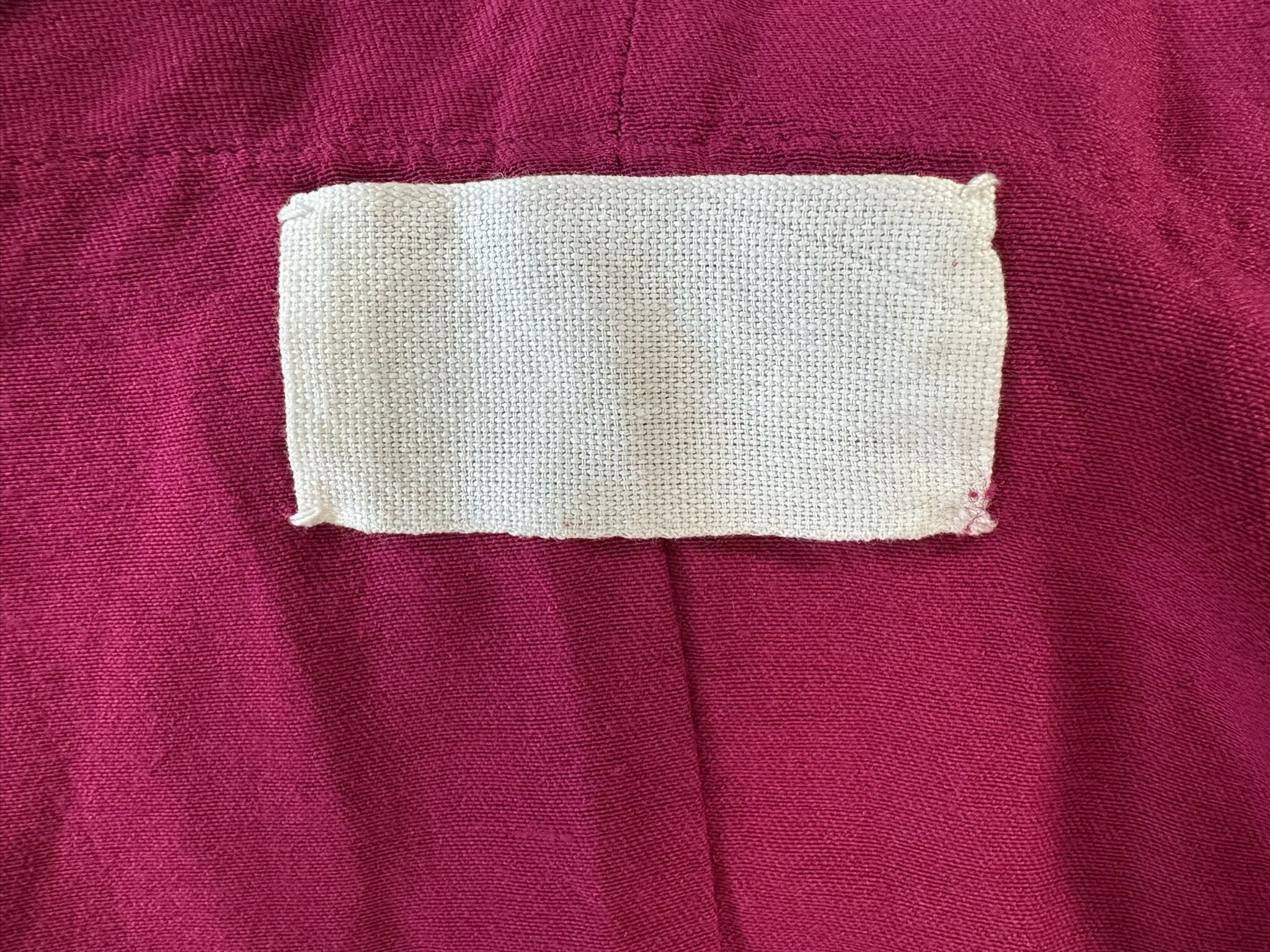 Maison Margiela Maison Martin Margiela Viscose Cropped Top — Early 1990s Size M / US 6-8 / IT 42-44 - 2 Thumbnail