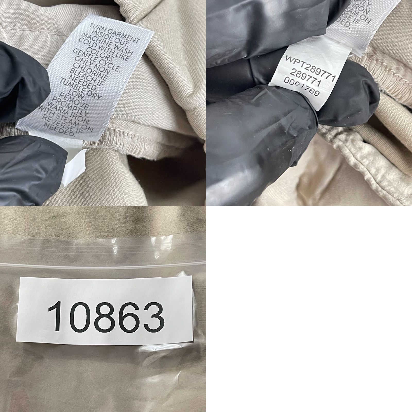 J. Jill J. Jill Straight Leg Pants Womens Size 10 Beige Pleated Mid-Rise Elastic Waist Pants Womens Size 10 Beige Mid-Rise Elastic Waist Straight Leg J. Jill Size 32" / US 10 / IT 46 - 10 Thumbnail