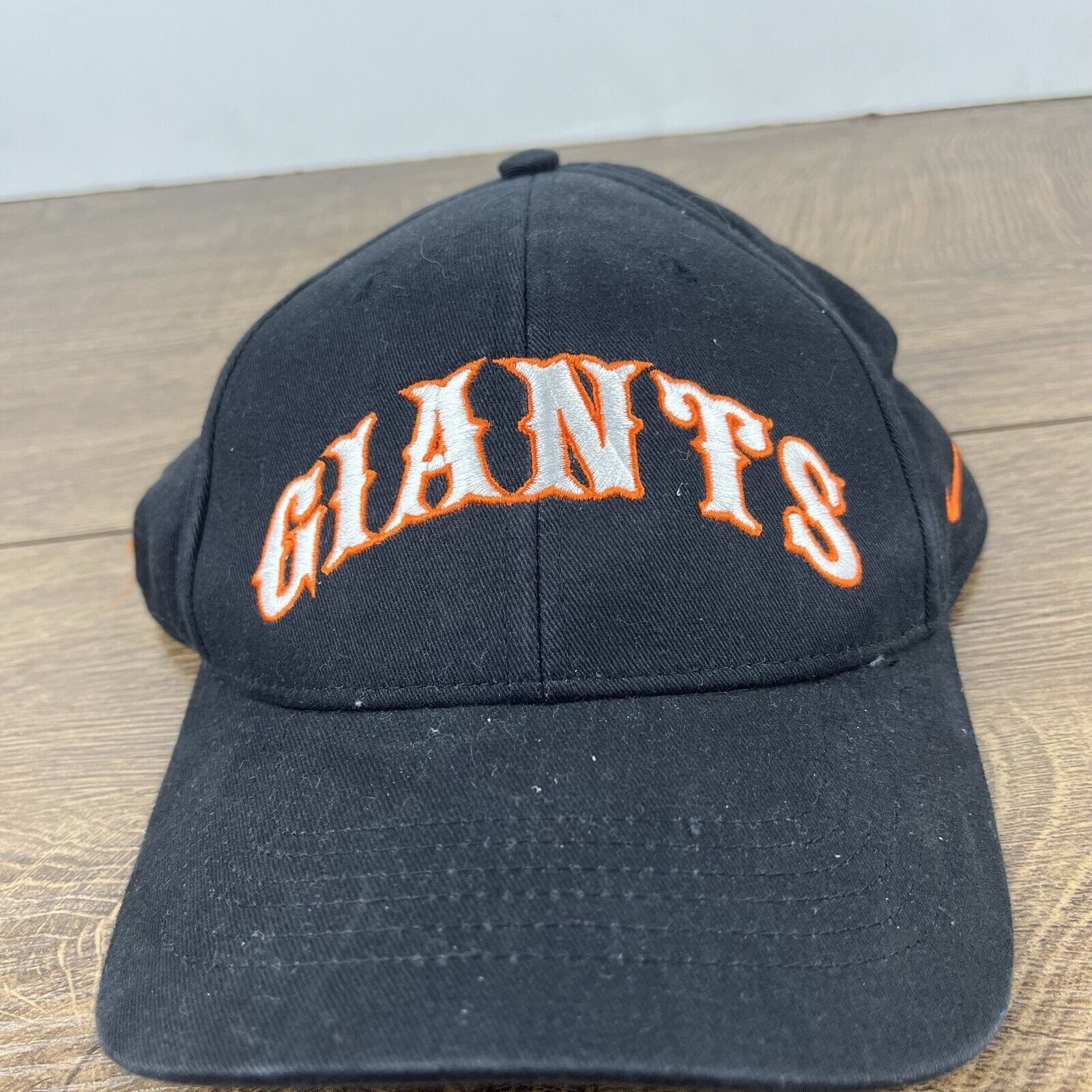 Nike San Francisco Giants CHILD Hat Nike Black Hat Adjustable Bla Size ONE SIZE - 5 Thumbnail
