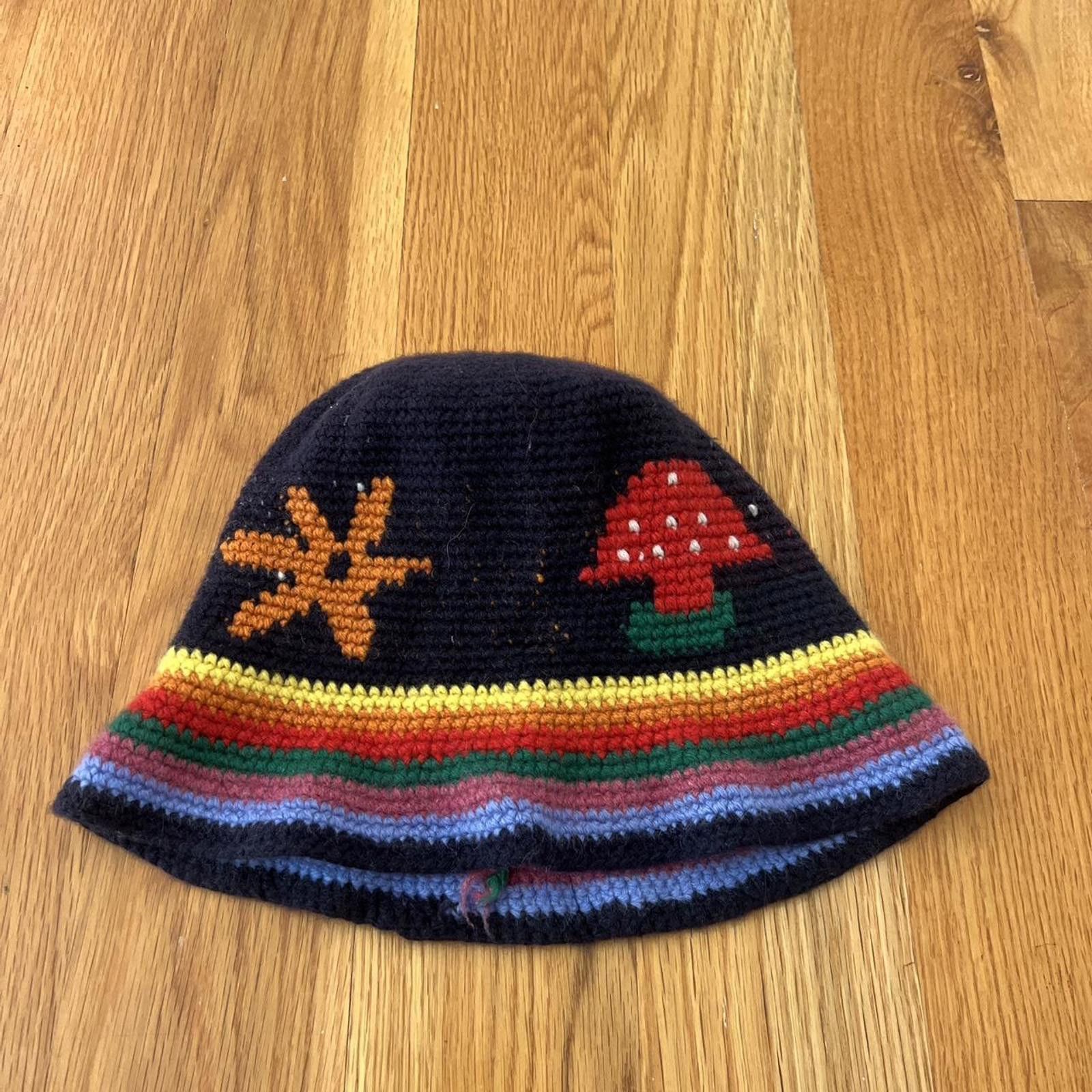 The Elder Statesman The Elder Statesman Mushroom Bucket Hat Size ONE SIZE - 2 Thumbnail