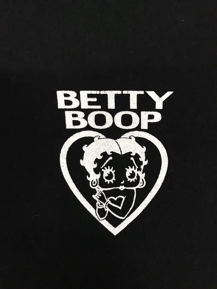 Cartoon Network Vintage 90's Betty Boop Ride Chopper Crop Tops Size M / US 6-8 / IT 42-44 - 5 Thumbnail