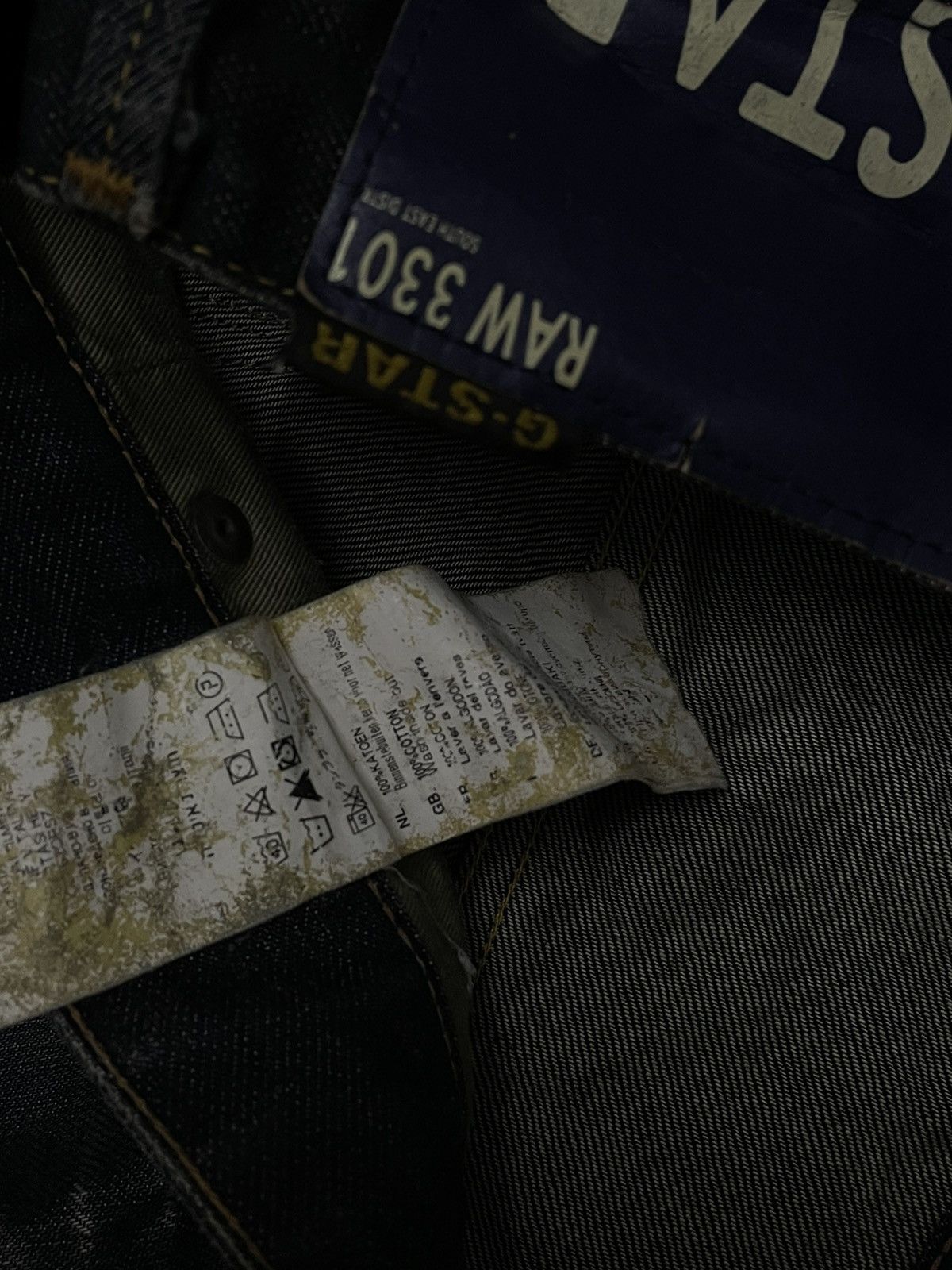 Designer Vintage Designer Gstar Oroginals Raw 3301 Denim Size US 32 / EU 48 - 18 Thumbnail