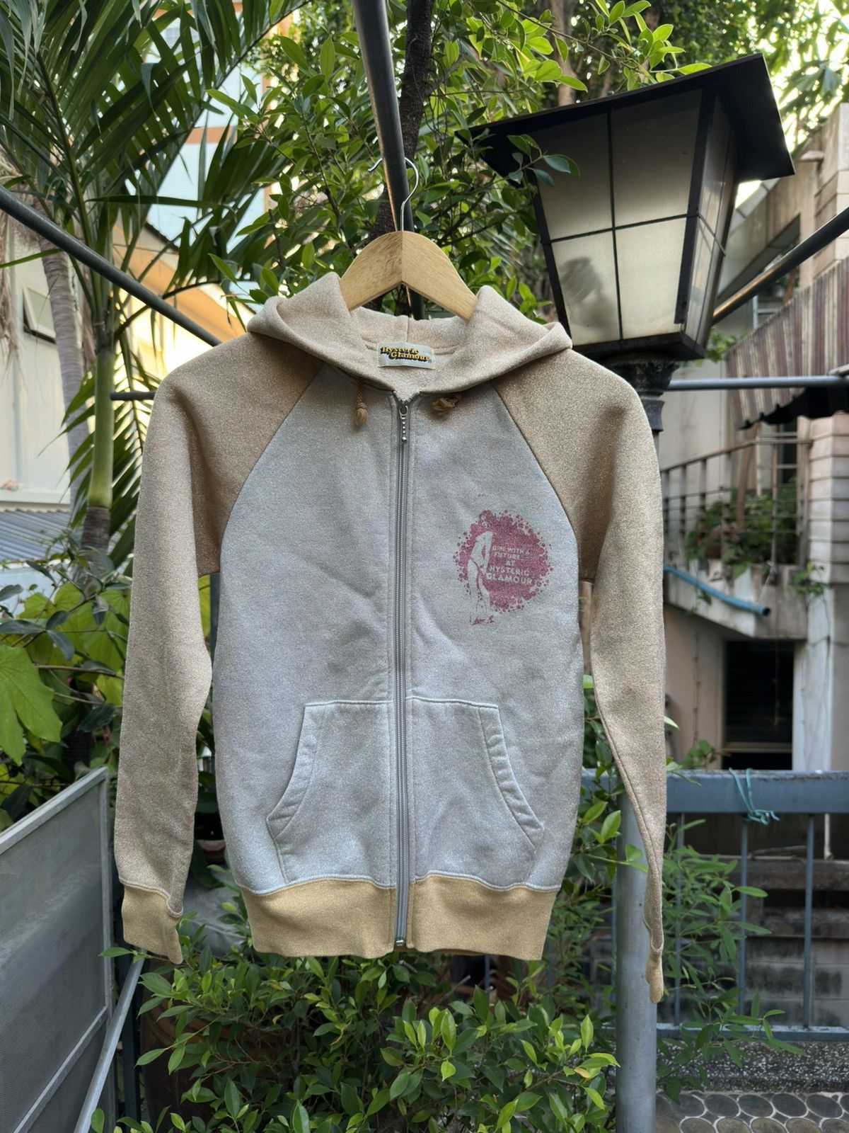 Hysteric Glamour Glitter Lurex Zip-Up