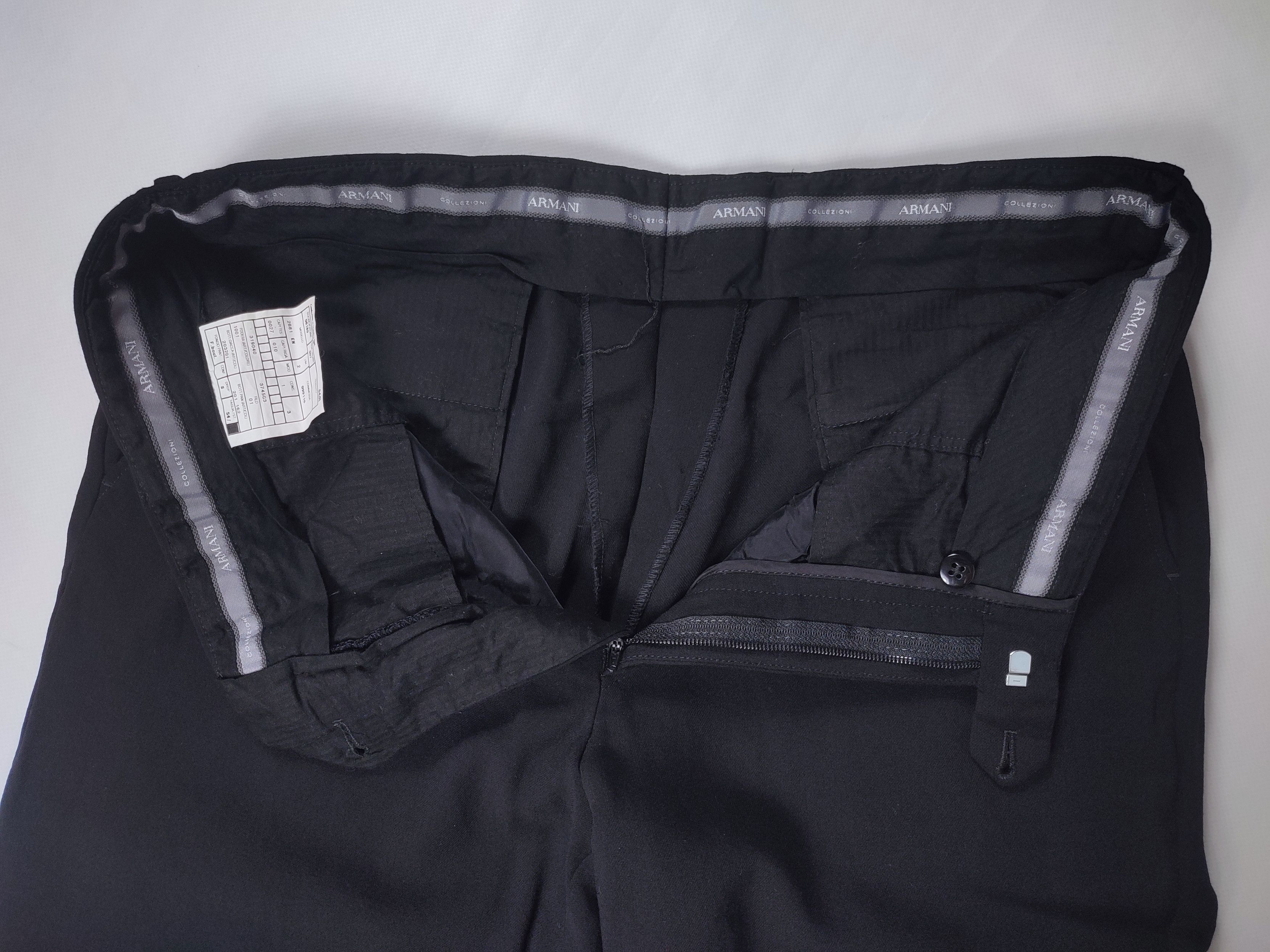 Armani Collezioni Armani Wool trousers pants Size US 34 / EU 50 - 11 Thumbnail