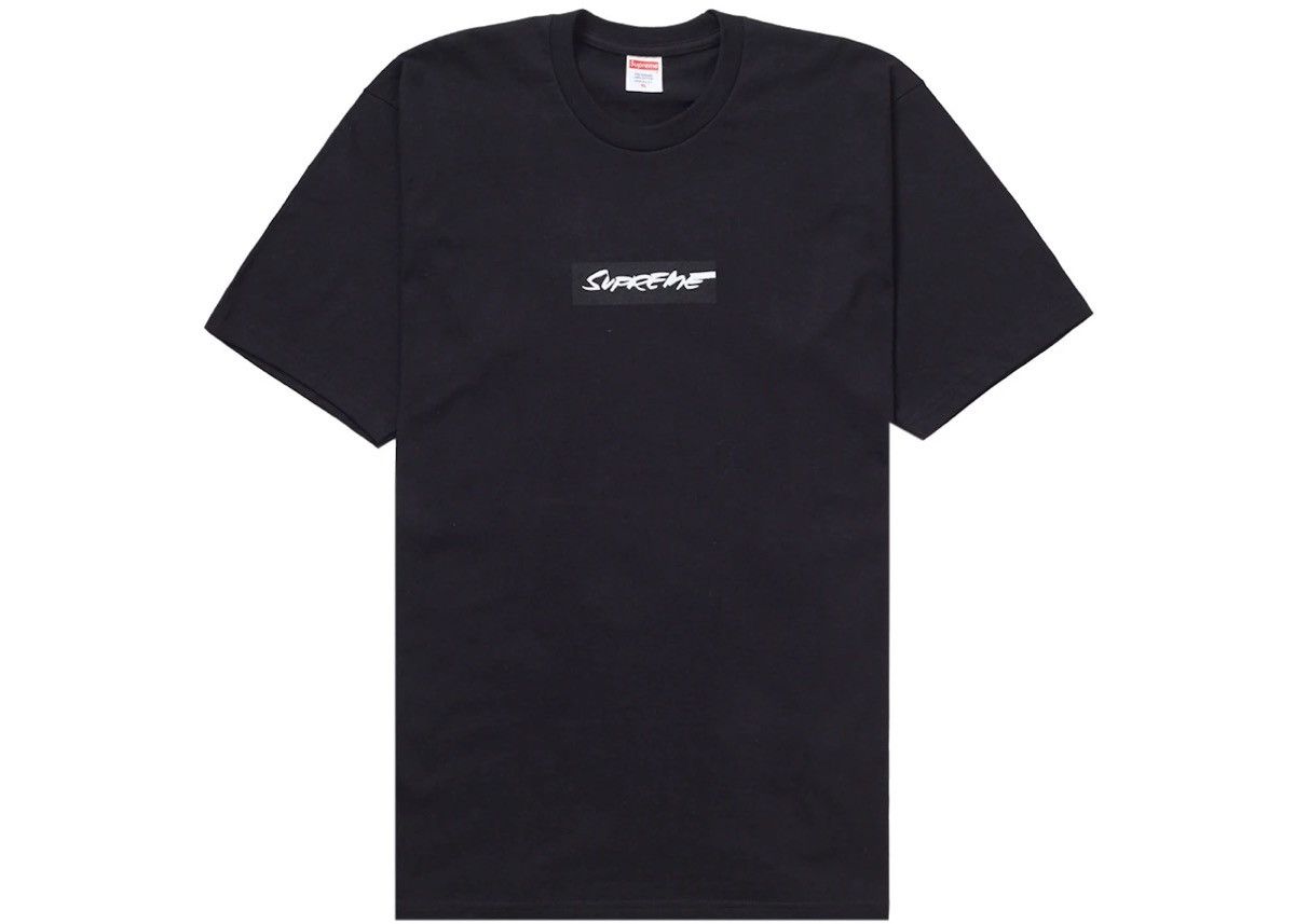 image of Supreme Small Size Futura Box Logo T Shirt Black, Men's