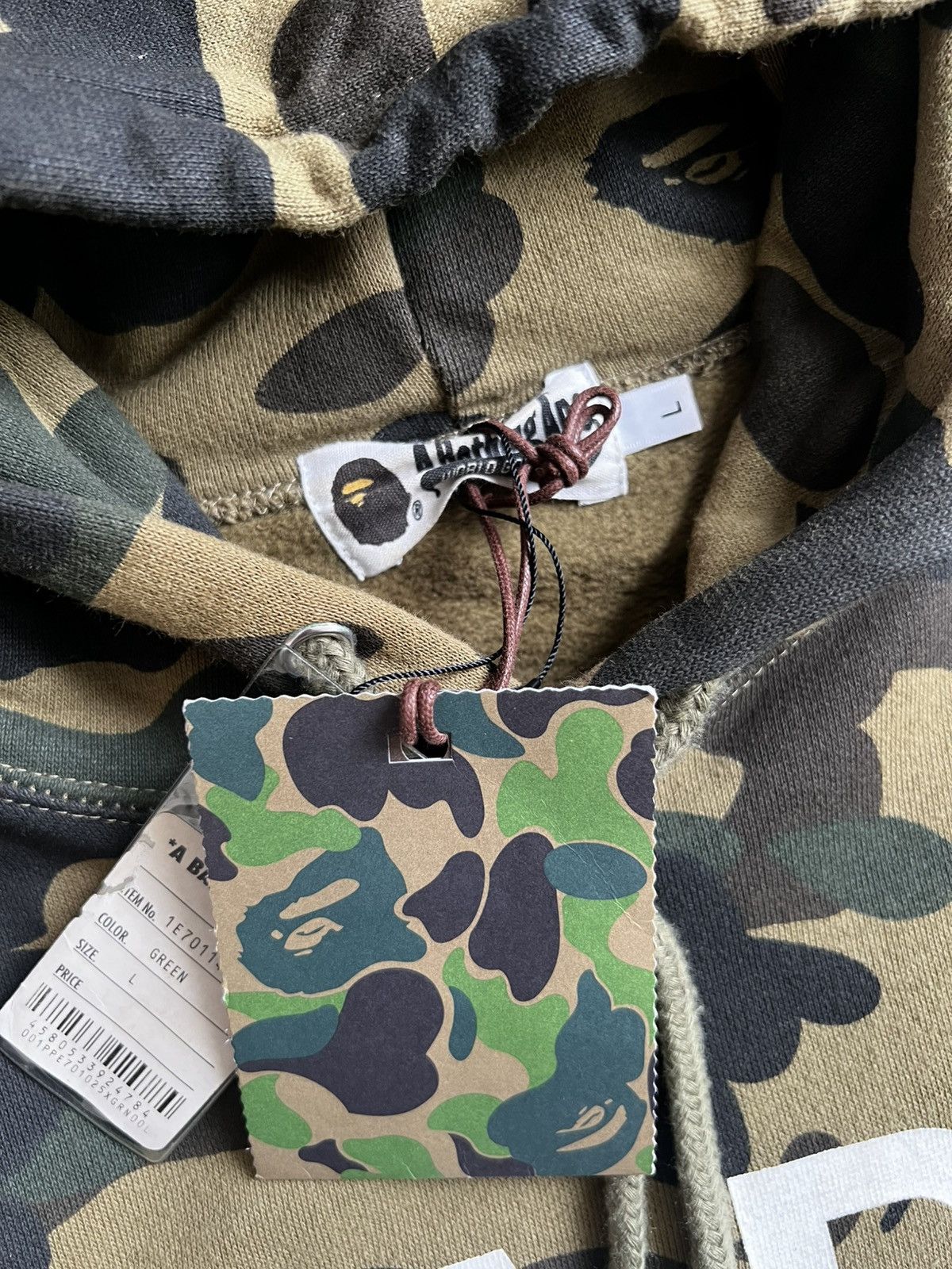 Bape Bape Hoodie Size US L / EU 52-54 / 3 - 6 Thumbnail