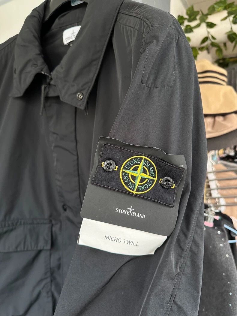 Stone Island Black Stone Island Zip Jacket -2506 Size US XXL / EU 58 / 5 - 2 Thumbnail