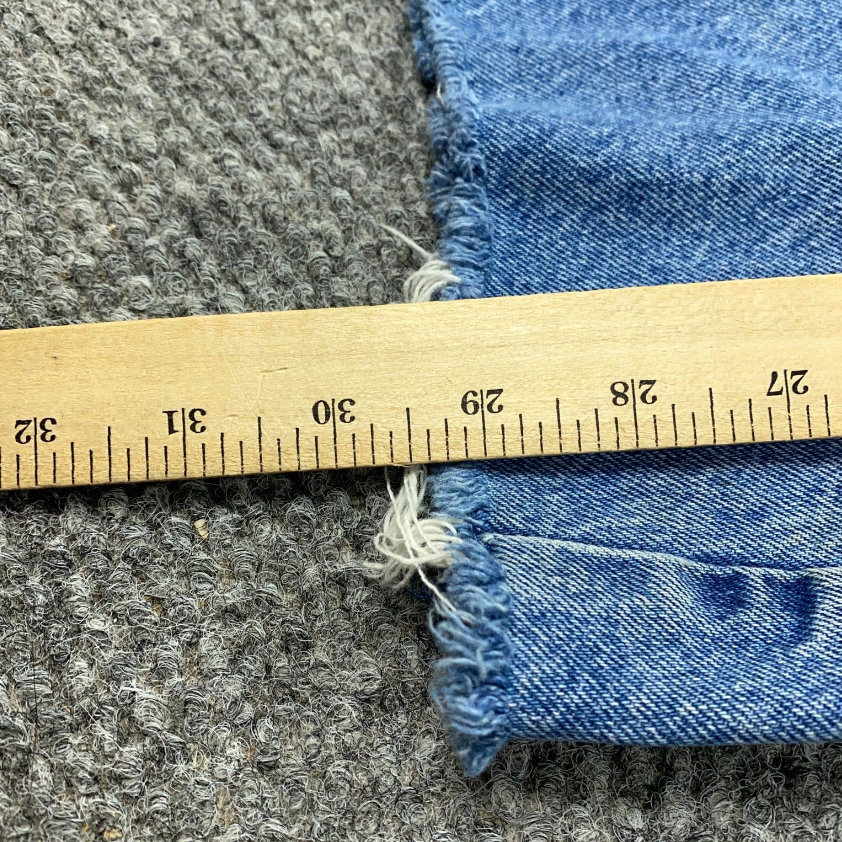 Gap VINTAGE Gap Jeans Mens 31x29 Baggy Loose Skate Grunge 90s Blue Denim Size US 33 - 5 Thumbnail