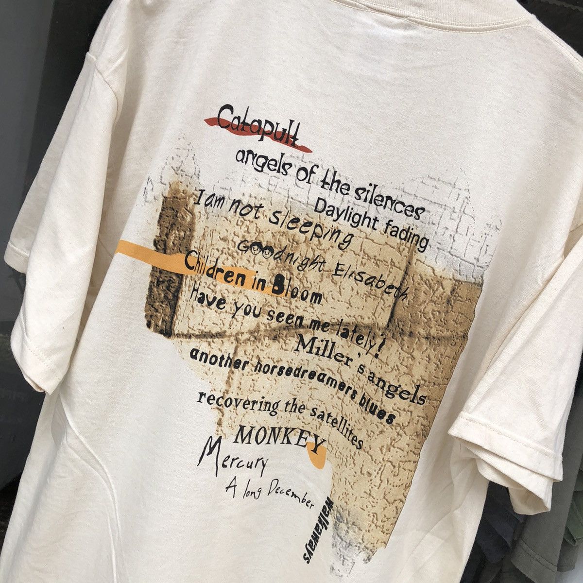 Band Tees Vintage Counting crows - Recovery the satelites 90s Size US XL / EU 56 / 4 - 5 Thumbnail