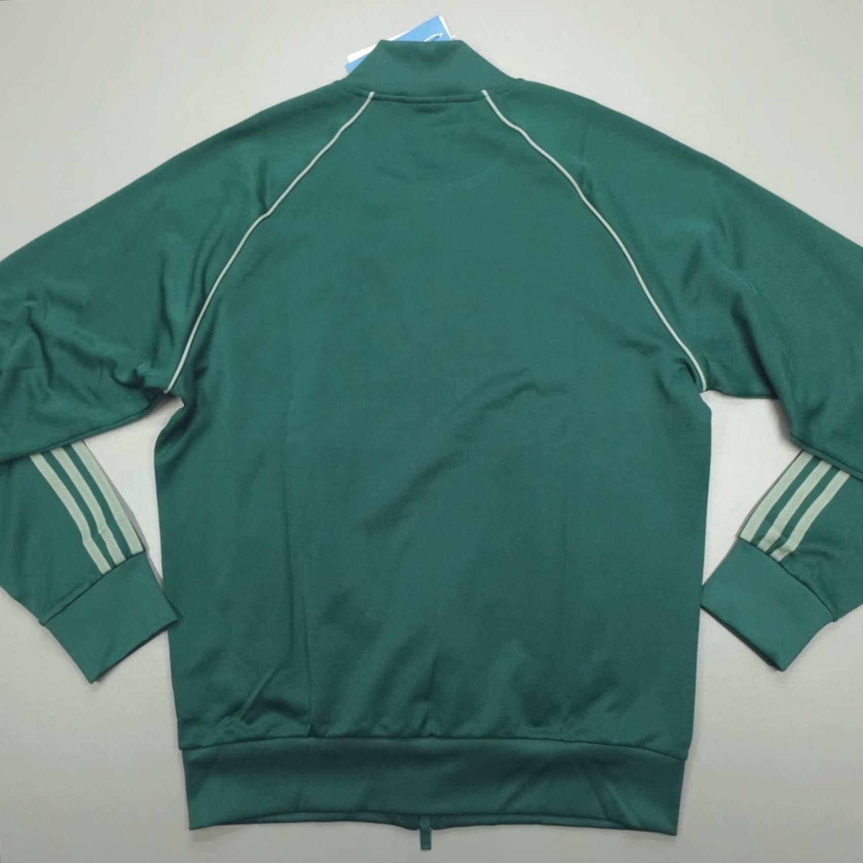 Adidas adidas Adicolor Classics SST Track Jacket Men L Green JC9922 Jacket Long Sleeve Zip Pockets Solid Logo Size US L / EU 52-54 / 3 - 8 Thumbnail