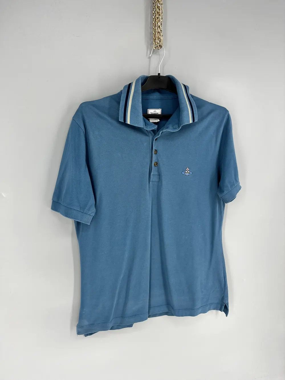 Vivienne Westwood Vintage Vivienne Westwood Luxury Polo T-Shirt Size US L / EU 52-54 / 3 - 2 Thumbnail
