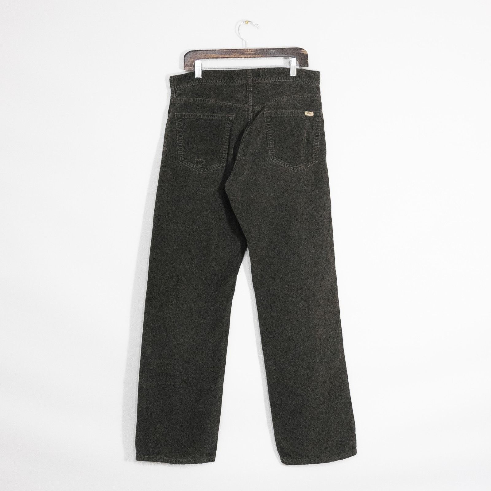 Levi's Vintage Y2K Levis Corduroy Pants Sz 34x32 - Distressed Dark Size US 34 / EU 50 - 5 Thumbnail