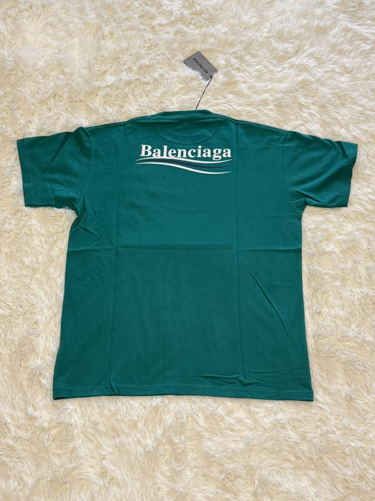 Balenciaga Balenciaga deep green t shirt Size US XS / EU 42 / 0 - 3 Thumbnail