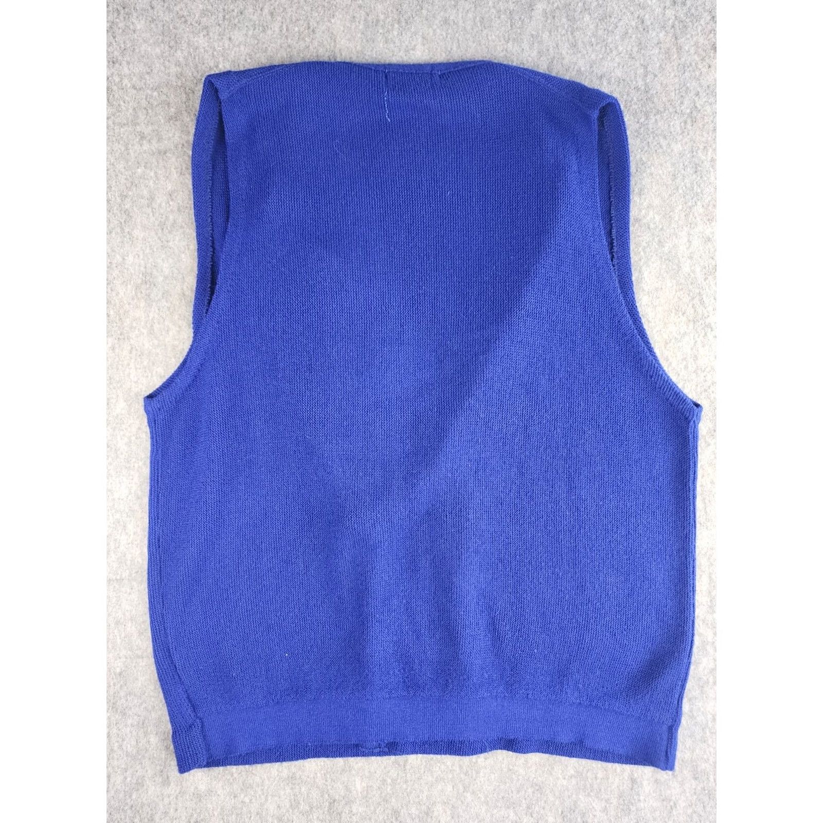 Vintage VINTAGE Glen Dee Sweater Large Blue Alpaca Wool Blend Knit Cardigan Rockabilly Hipster 1960s Size US L / EU 52-54 / 3 - 7 Thumbnail