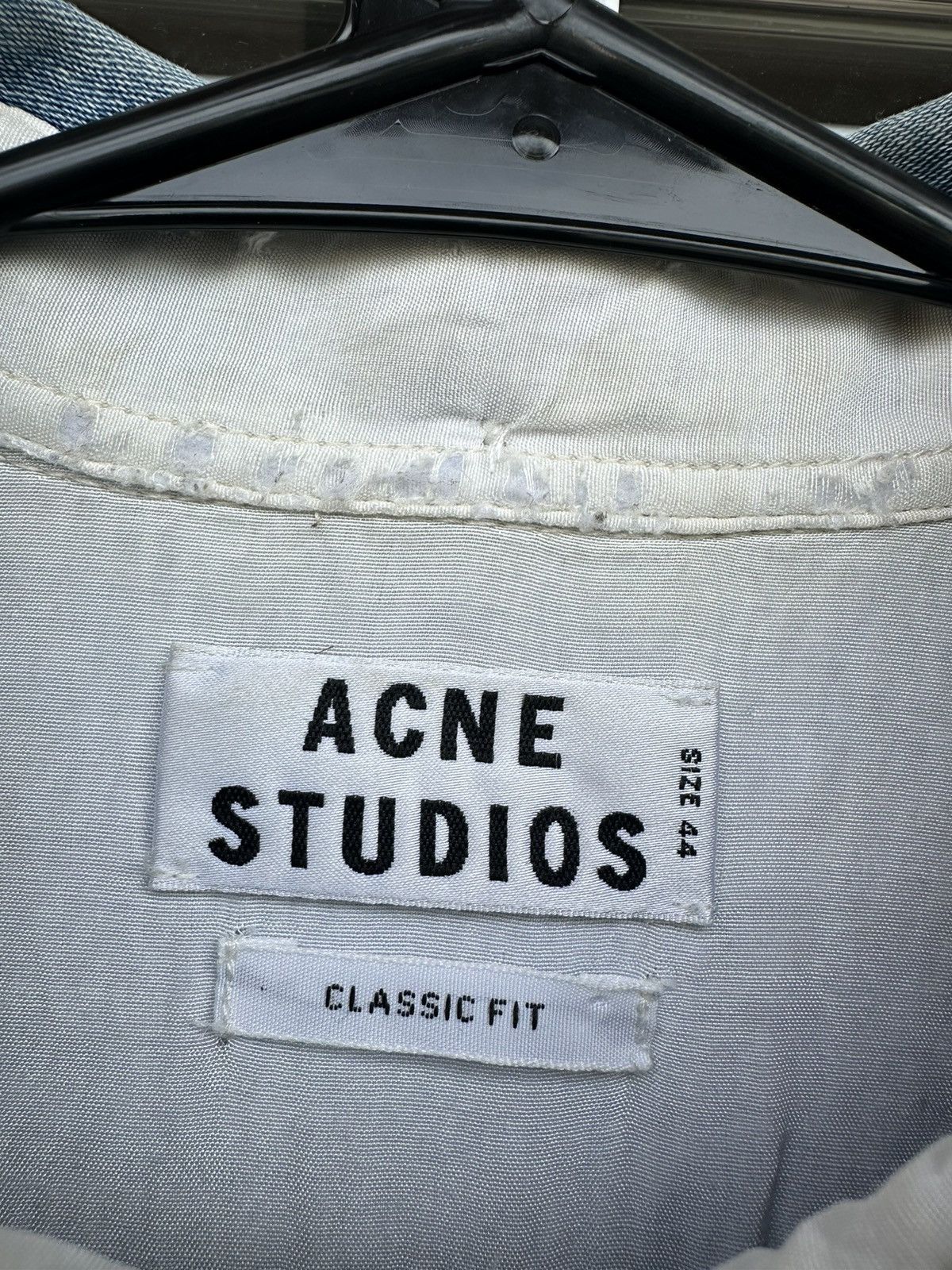Acne Studios Acne Studios Bleached Denim Western Pocket Shirt Size US S / EU 44-46 / 1 - 12 Thumbnail