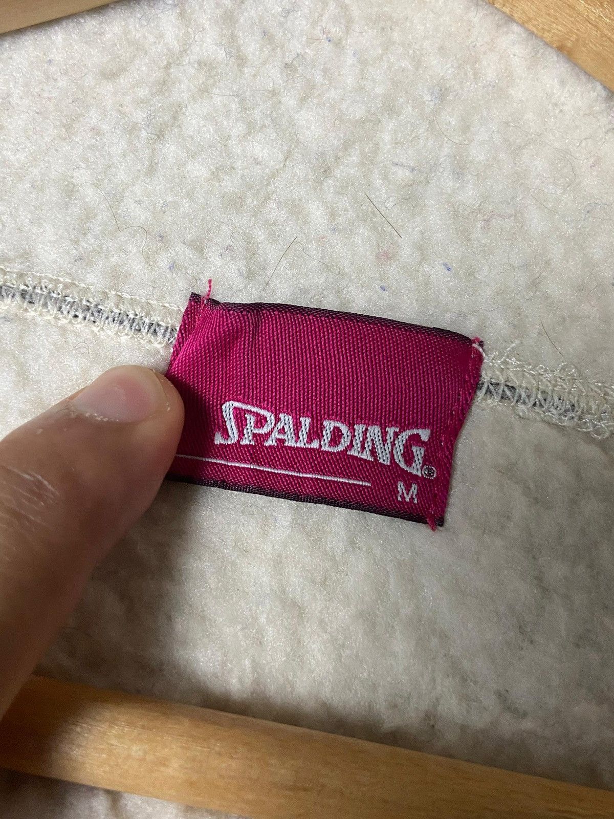 Spalding Vintage Spalding Hooded Fleece Jacket (154) Size US M / EU 48-50 / 2 - 7 Thumbnail