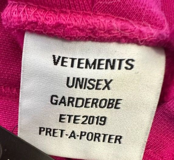 Vetements Vetements 19ss show off pink bullseye hoodie 2410-Nextarrow Size US XS / EU 42 / 0 - 4 Thumbnail