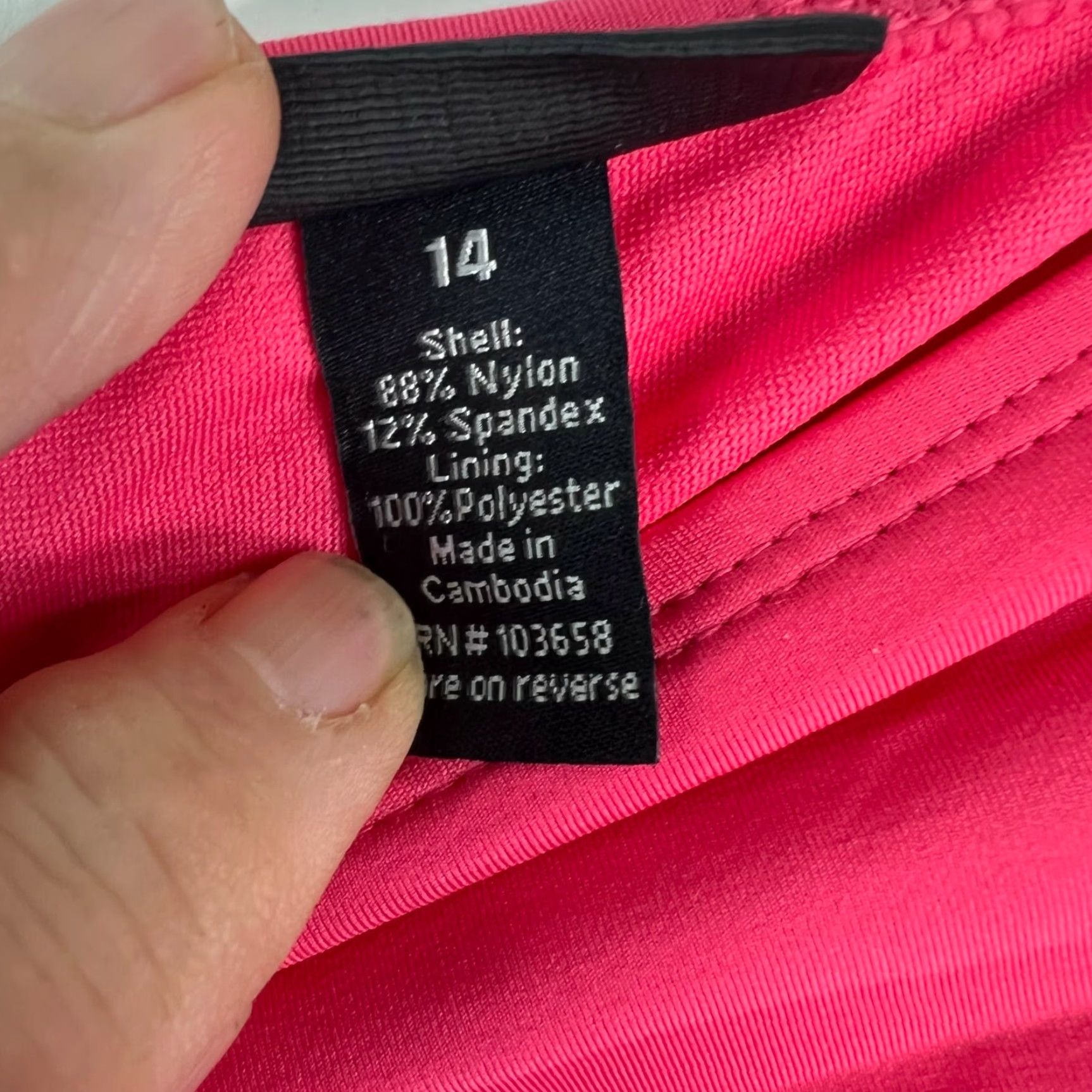 Apt. 9 VINTAGE Apt. 9 Bikini Bottom Size 14 Women’s Swimwear Pink Hipster Solid | Beach Pool Fashion Size 36" / US 14 / IT 50 - 5 Thumbnail