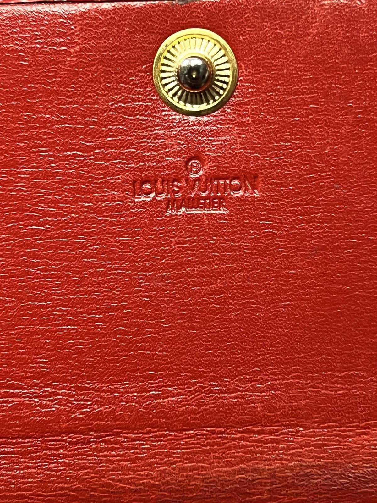 Louis Vuitton Louis Vuitton Malletier red epi bifold vintage wallet Size ONE SIZE - 11 Thumbnail