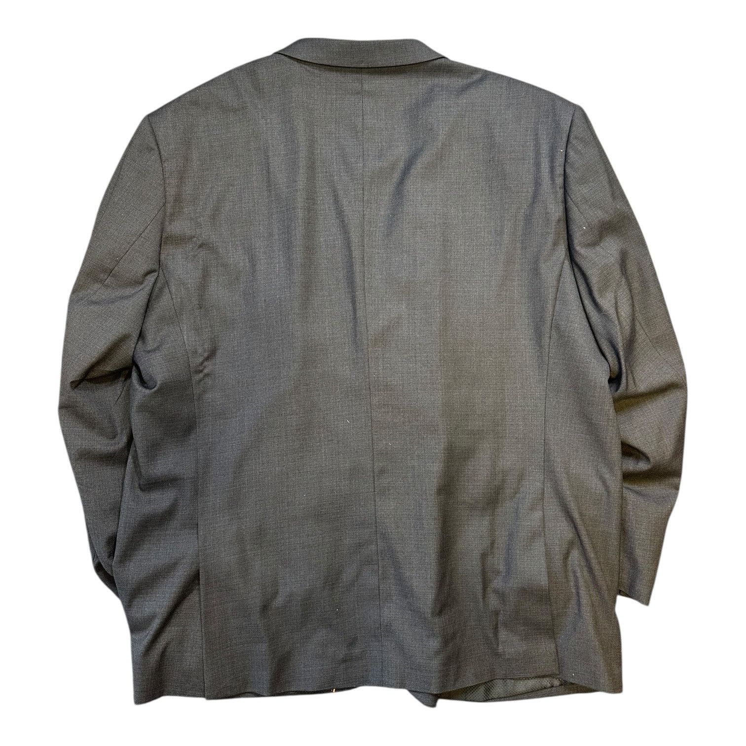 Other Bocaccio Uomo Sport Coat Blazer Gray Wool Blend 56L Long Size 54L - 2 Thumbnail
