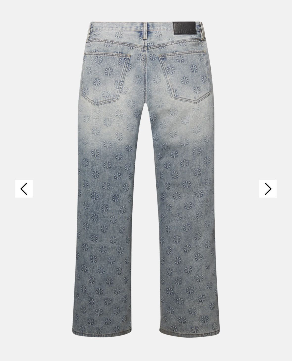 LOSTSHDWS **VERY RARE** COMPLEXCON LOSTSHDWS Embossed Logo Jeans 36 Size US 36 / EU 52 - 2 Thumbnail