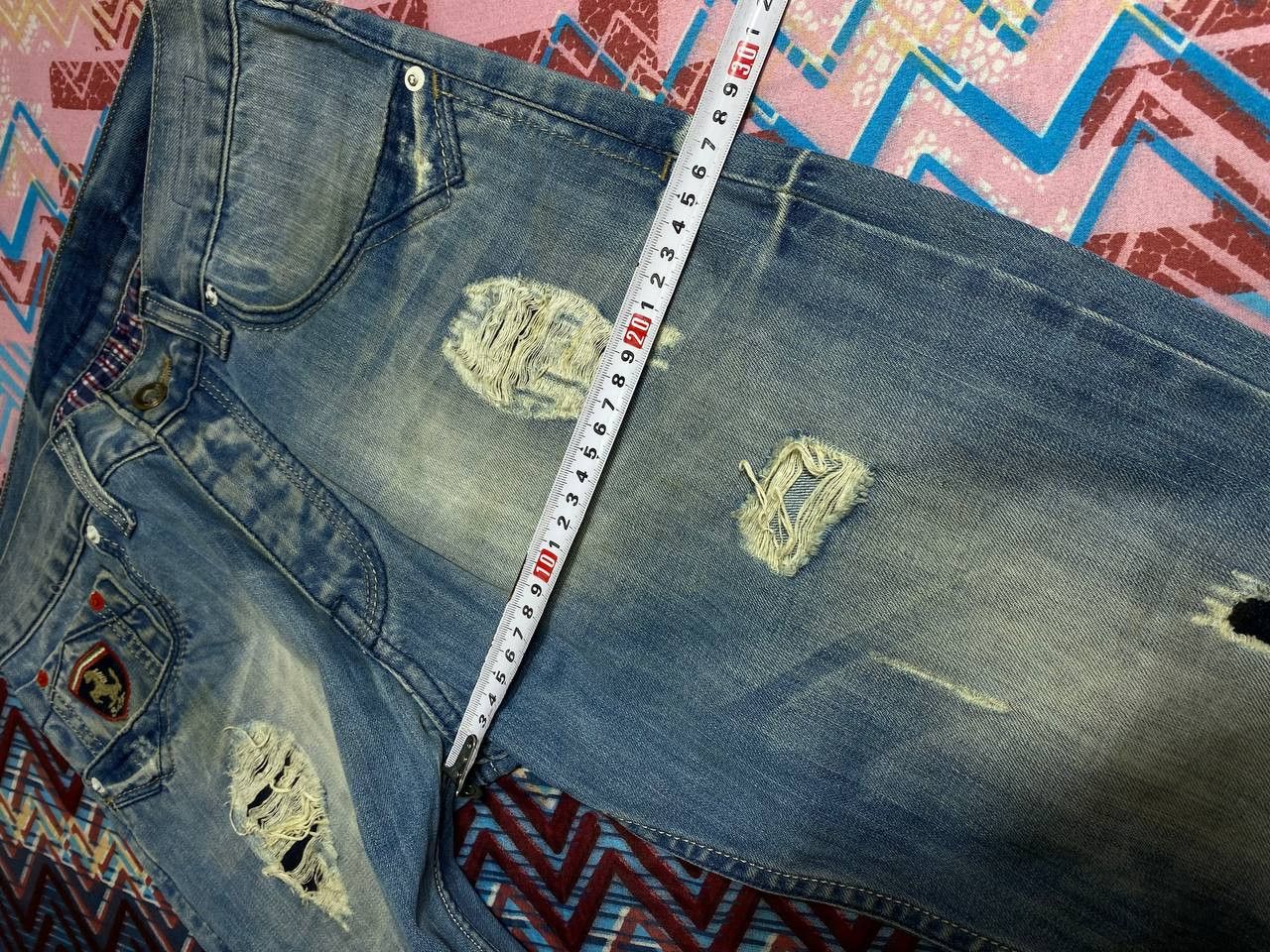 Ferrari Ferrari vintage jeans blue denim pants Size US 30 / EU 46 - 17 Thumbnail