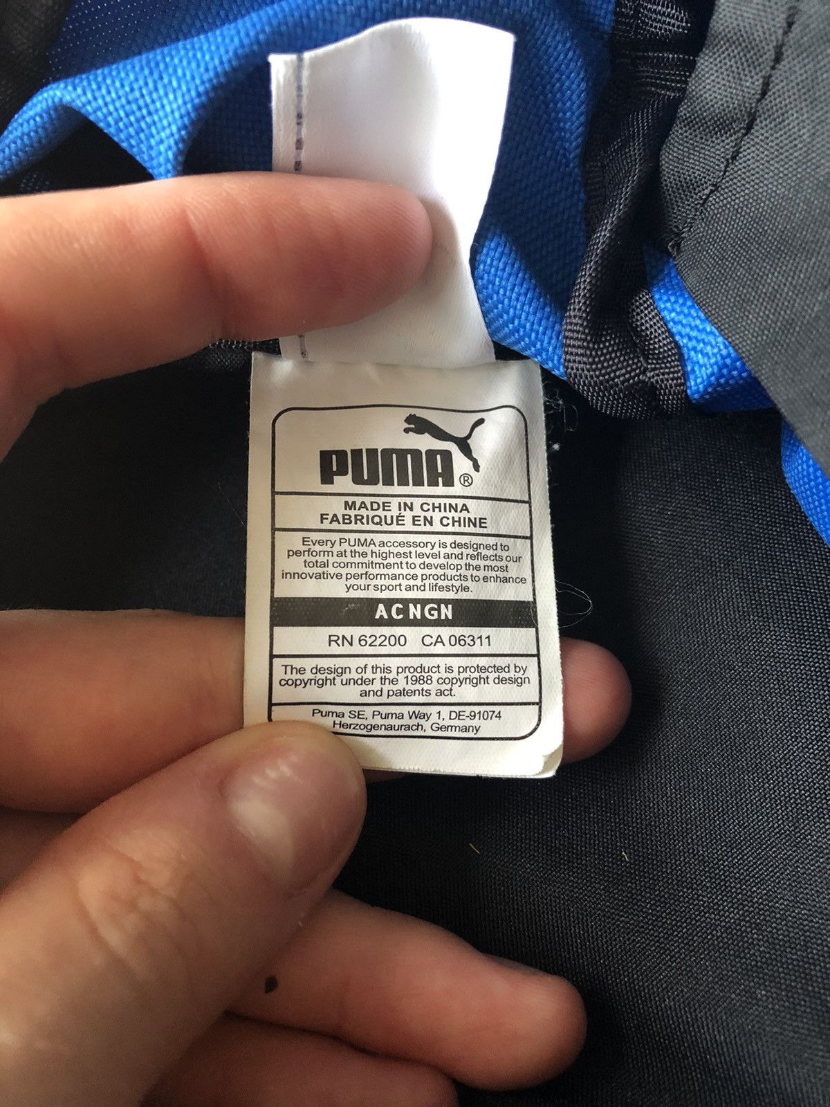 Puma PUMA CLASSIC VINTAGE QUALITY LIGHT SPORT BACKPACK BAG Size ONE SIZE - 7 Thumbnail