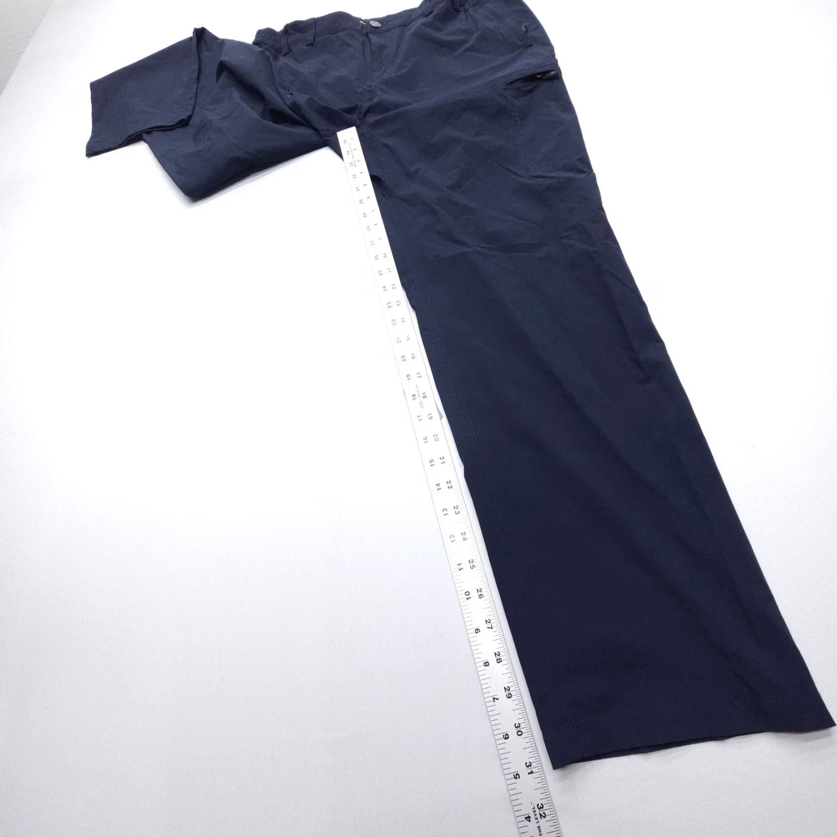 Vintage Mier Hiking Tech Cargo Pants Womens 14 Navy Stretch Ripstop Travel Fishing Light Size 36" / US 14 / IT 50 - 6 Thumbnail