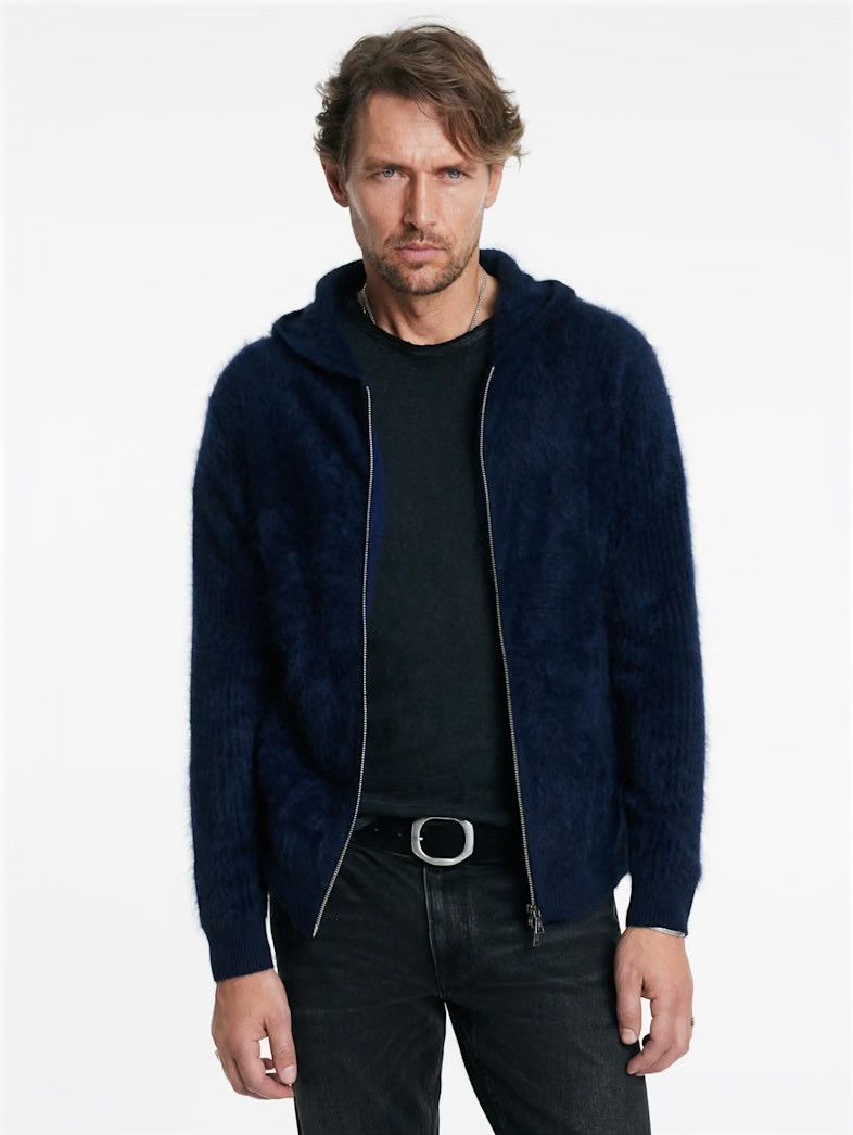 John Varvatos Catherine Cashmere Hoodie small Size US S / EU 44-46 / 1 - 1 Thumbnail