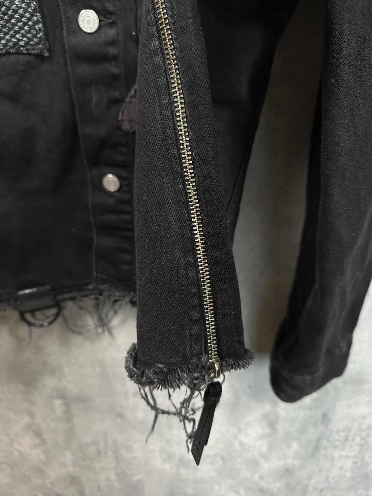 Other Cropped Cargo Pocket Denim Jacket Size US XL / EU 56 / 4 - 7 Thumbnail