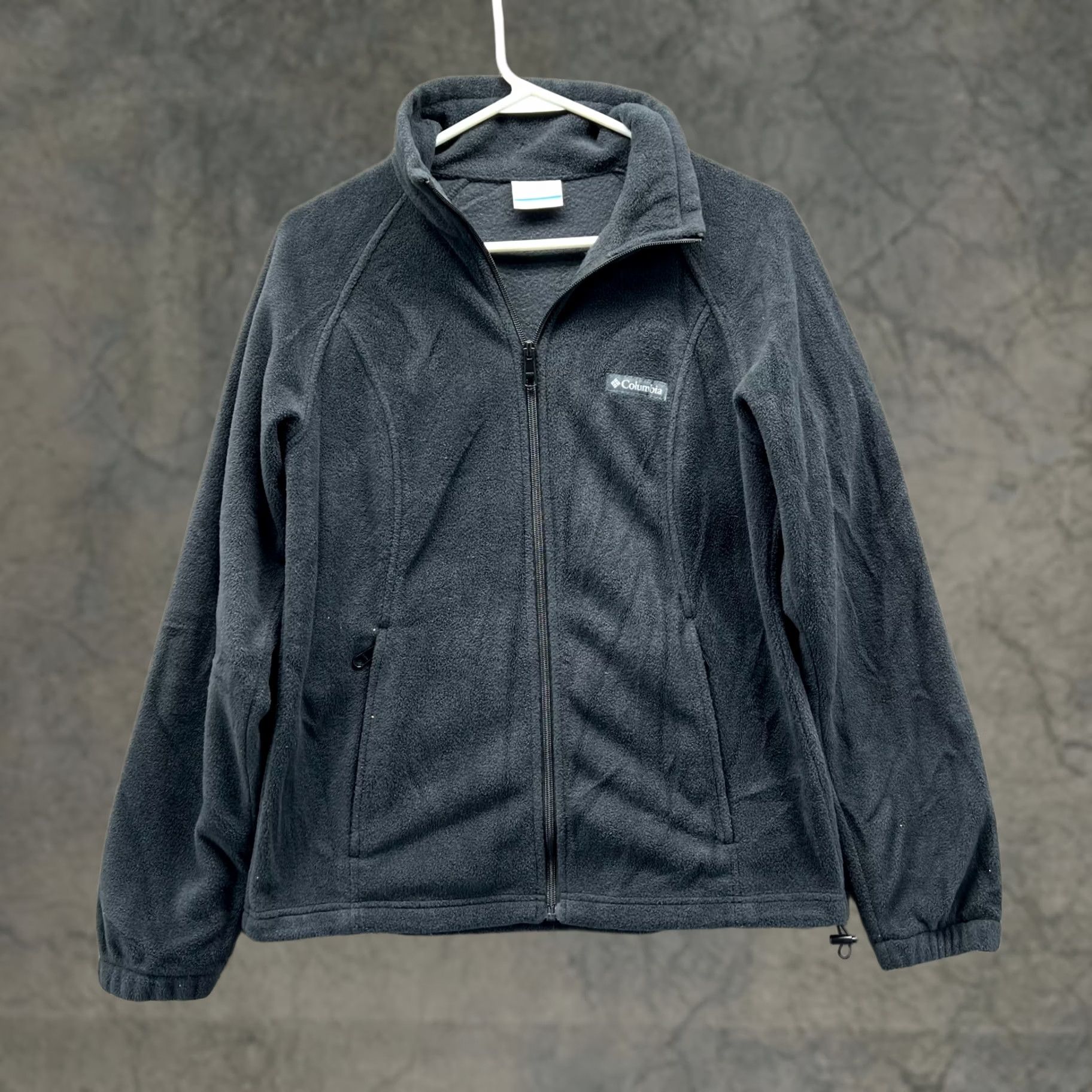 Vintage VINTAGE Columbia Sweater Women Medium Black Full Zip Jacket Benton Springs Winter Regular Fit Full Zip Size M / US 6-8 / IT 42-44 - 1 Thumbnail