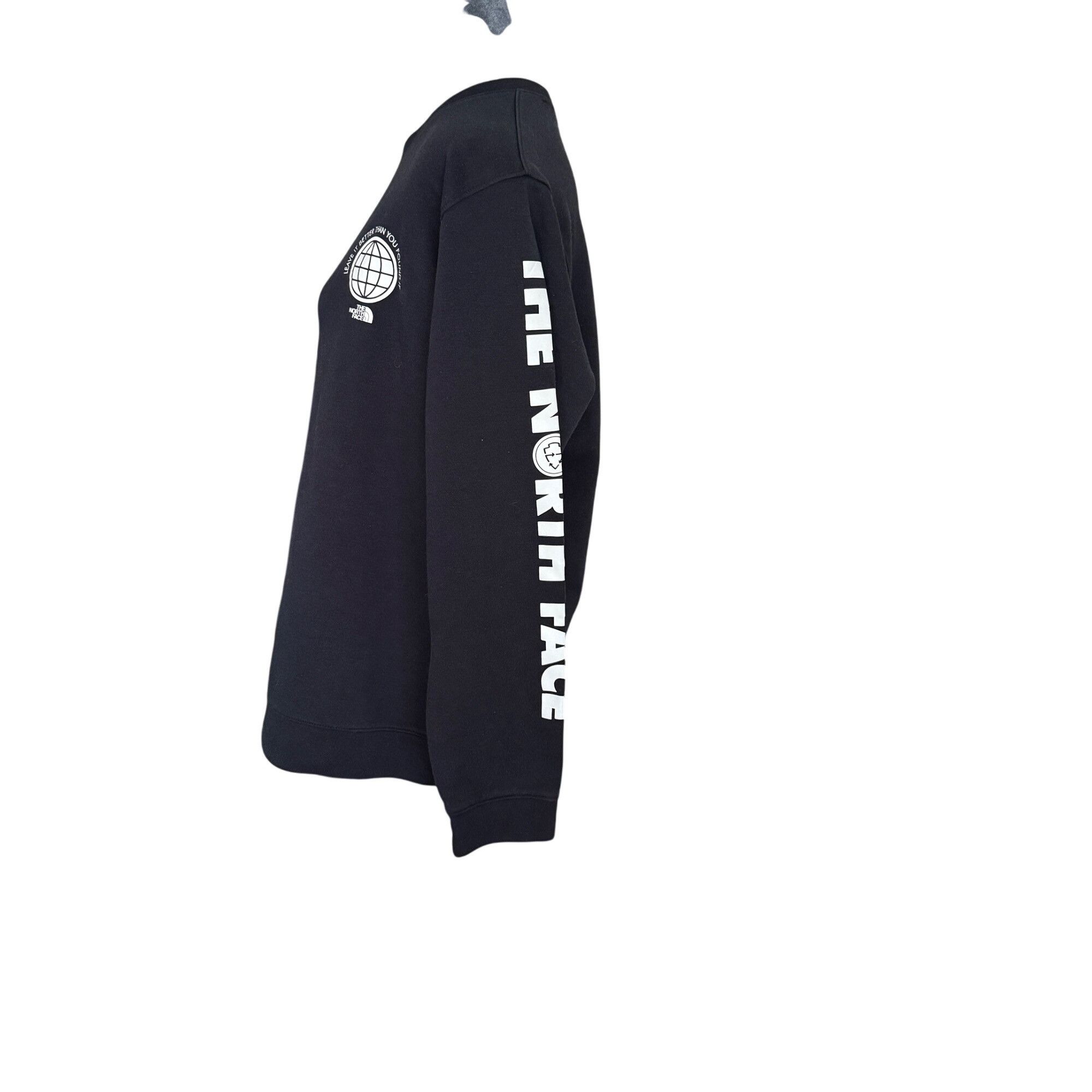 The North Face The North Face Womens Black Crewneck Sweatshirt Leave It Bet Size US M / EU 48-50 / 2 - 3 Thumbnail