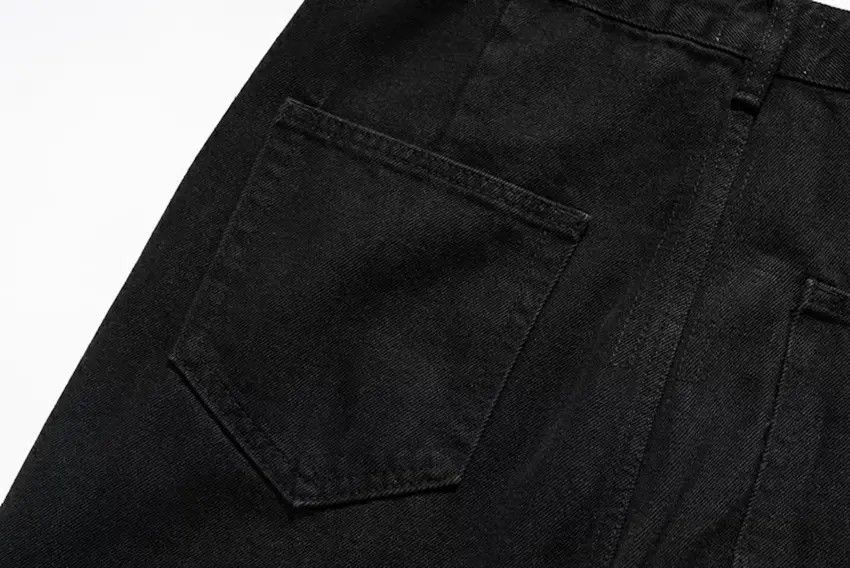 Designer × Japanese Brand Black yuppie cleanfit denim flared jeans Size US 30 / EU 46 - 8 Thumbnail
