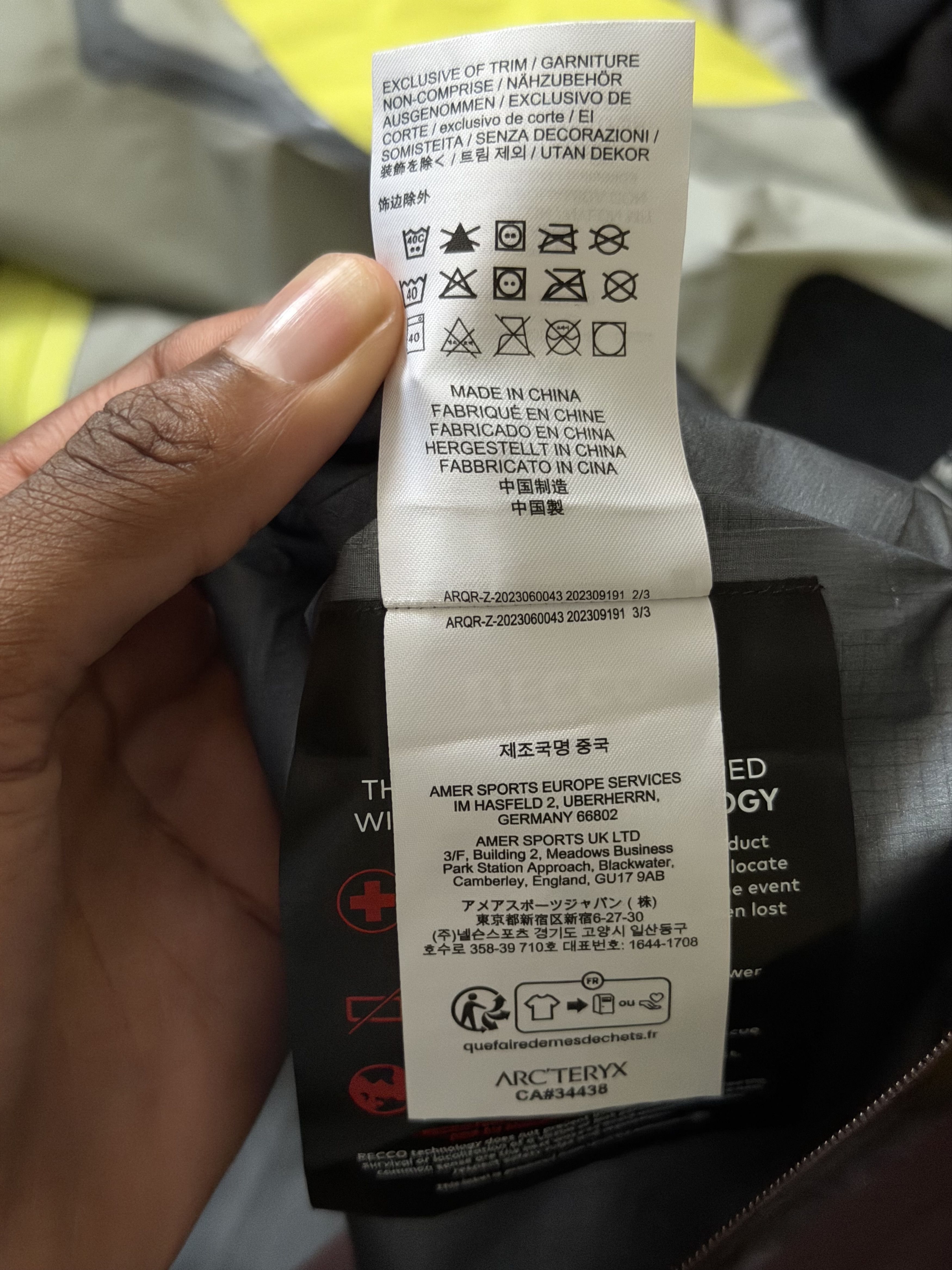 Arc'teryx Arc’teryx Rush Jacket Men’s medium (never worn) Size US M / EU 48-50 / 2 - 13 Thumbnail